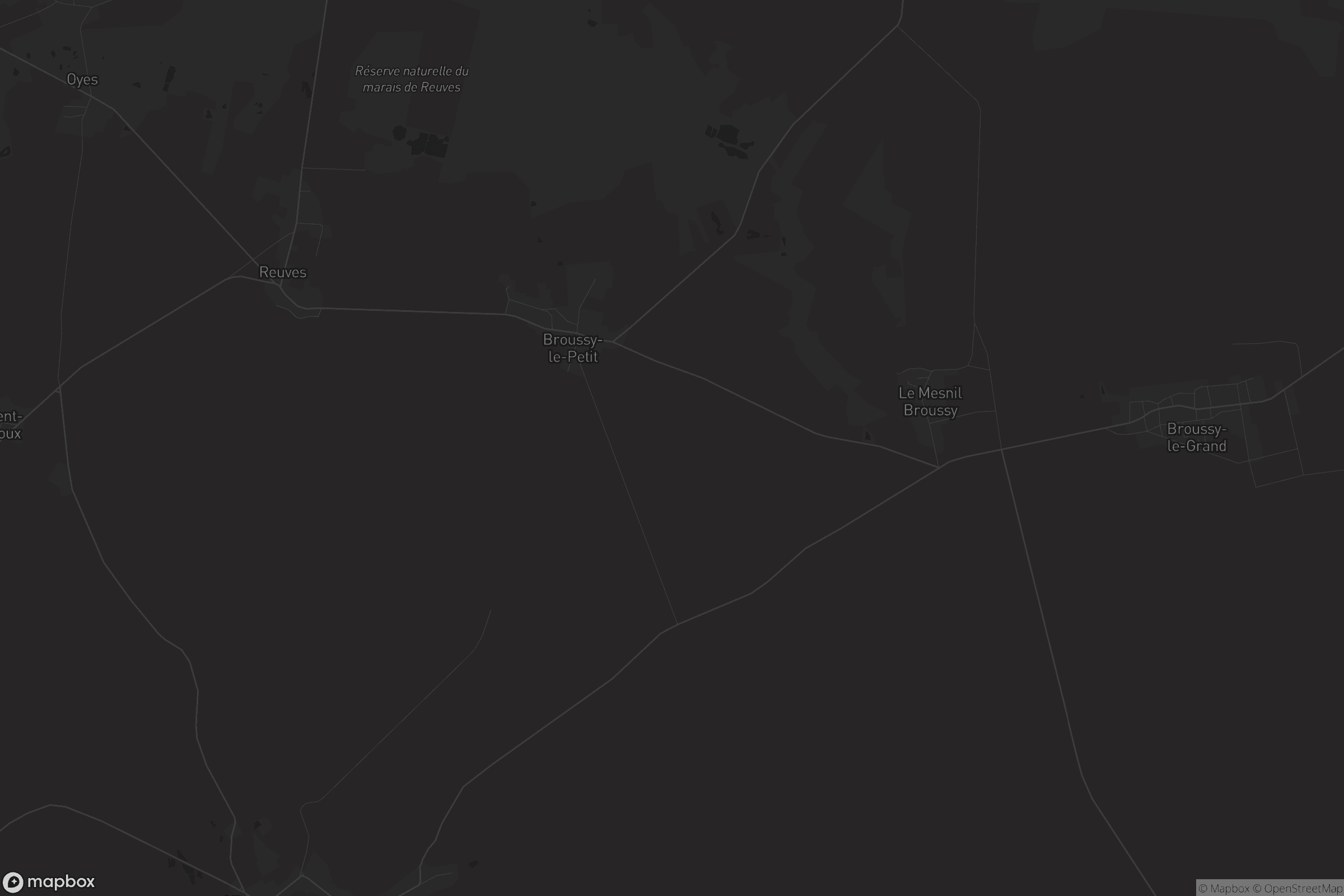 Carte de Broussy-le-Petit