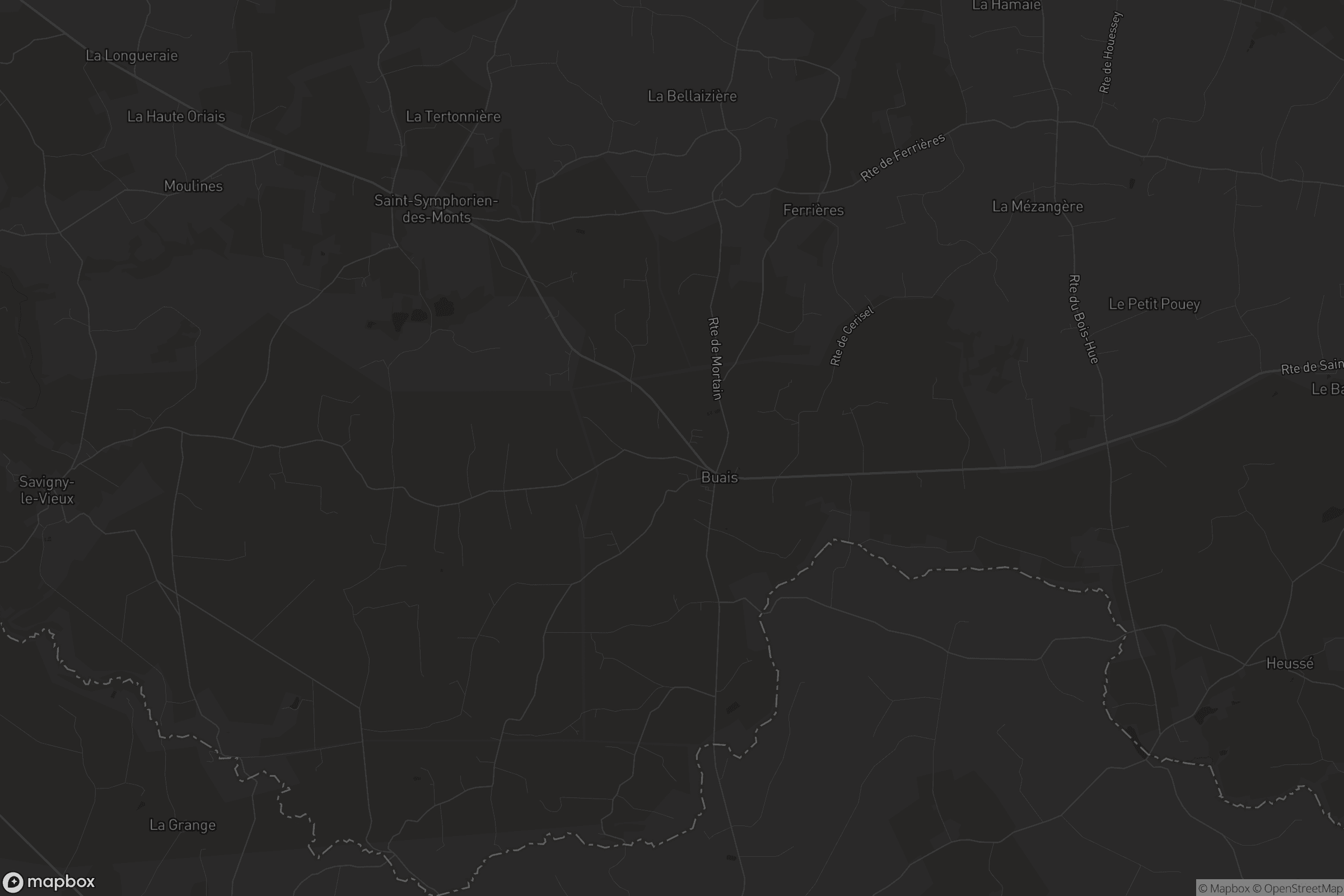 Carte de Buais-Les-Monts