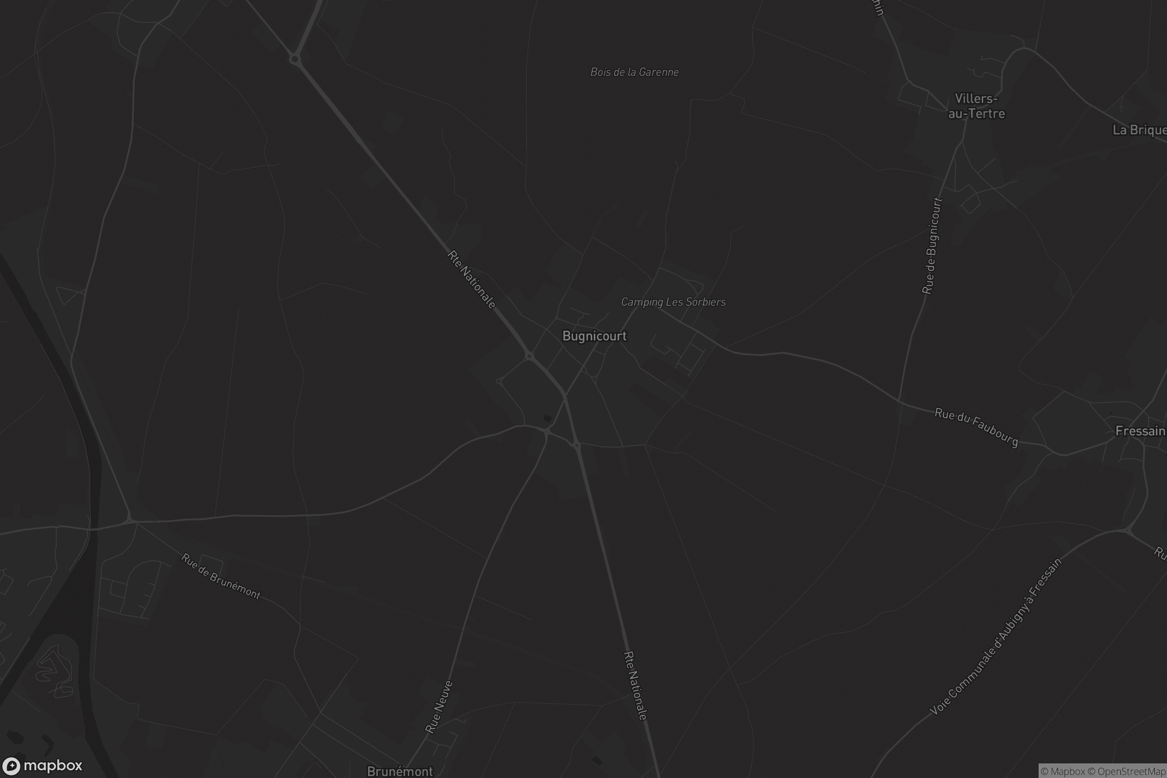 Carte de Bugnicourt