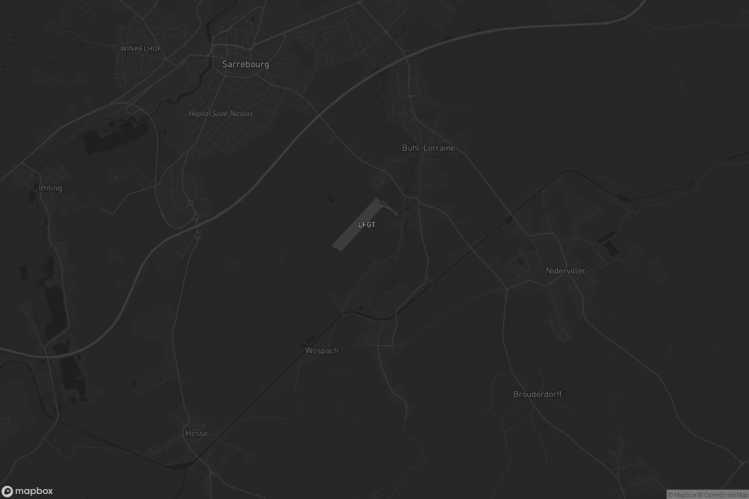 Carte de Buhl-Lorraine