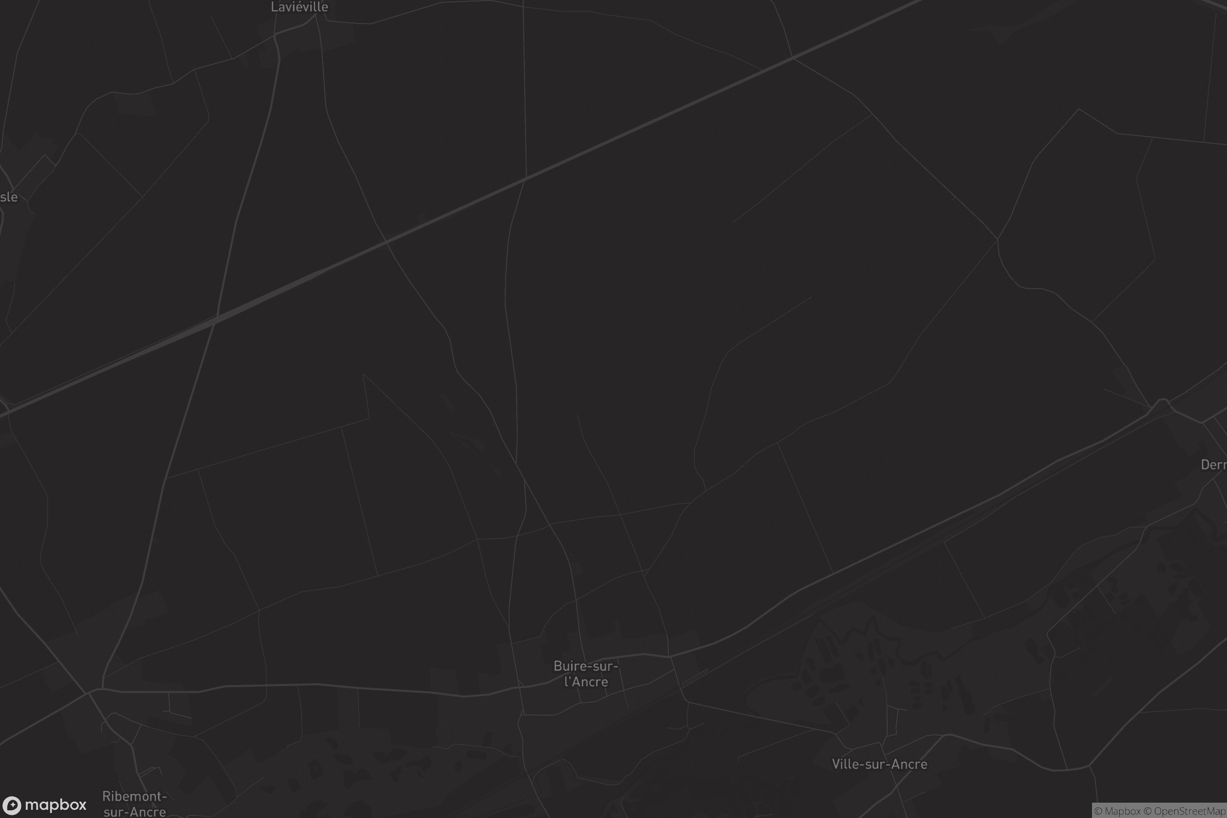 Carte de Buire-sur-l'Ancre