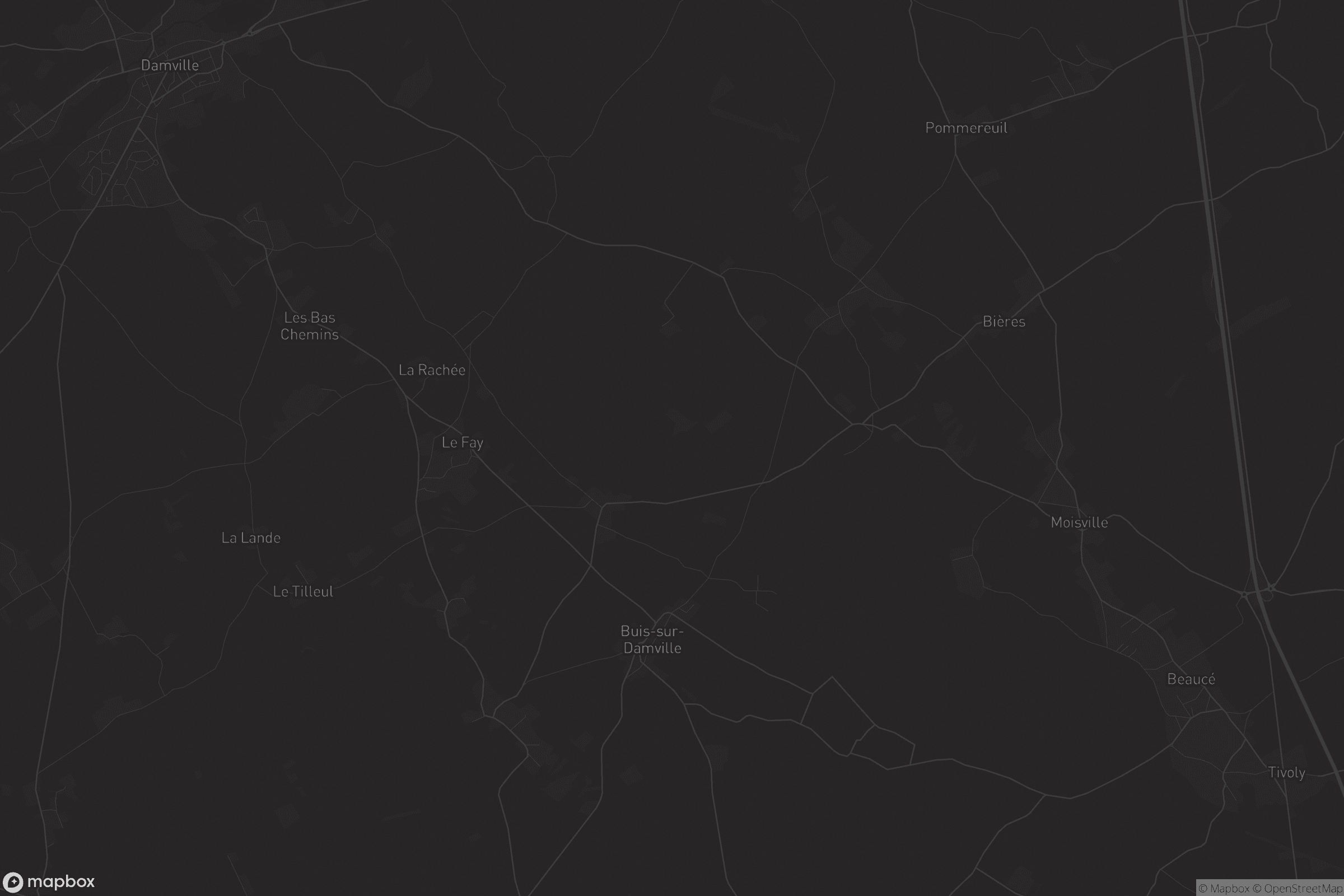 Carte de Buis-sur-Damville