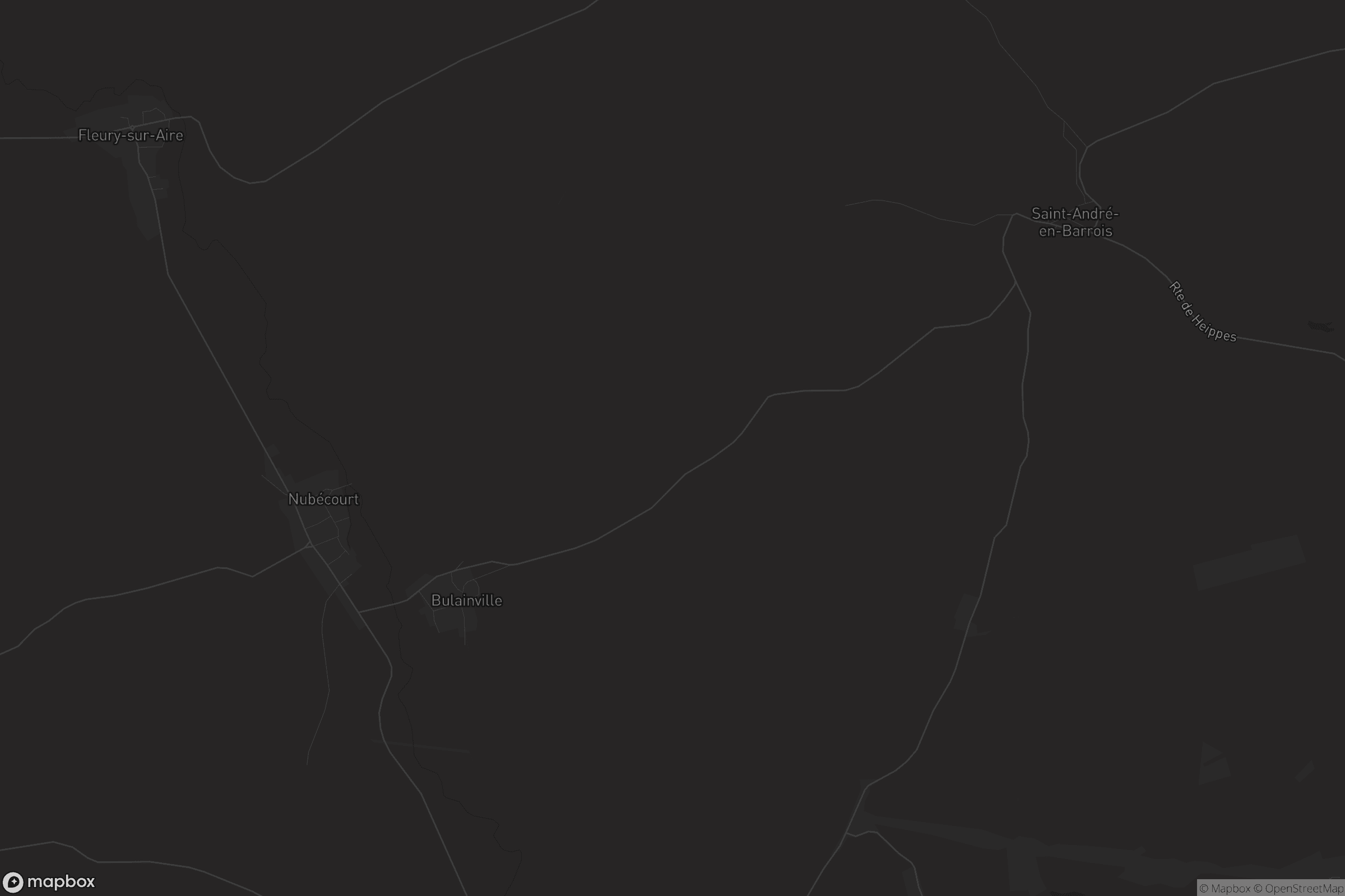 Carte de Bulainville