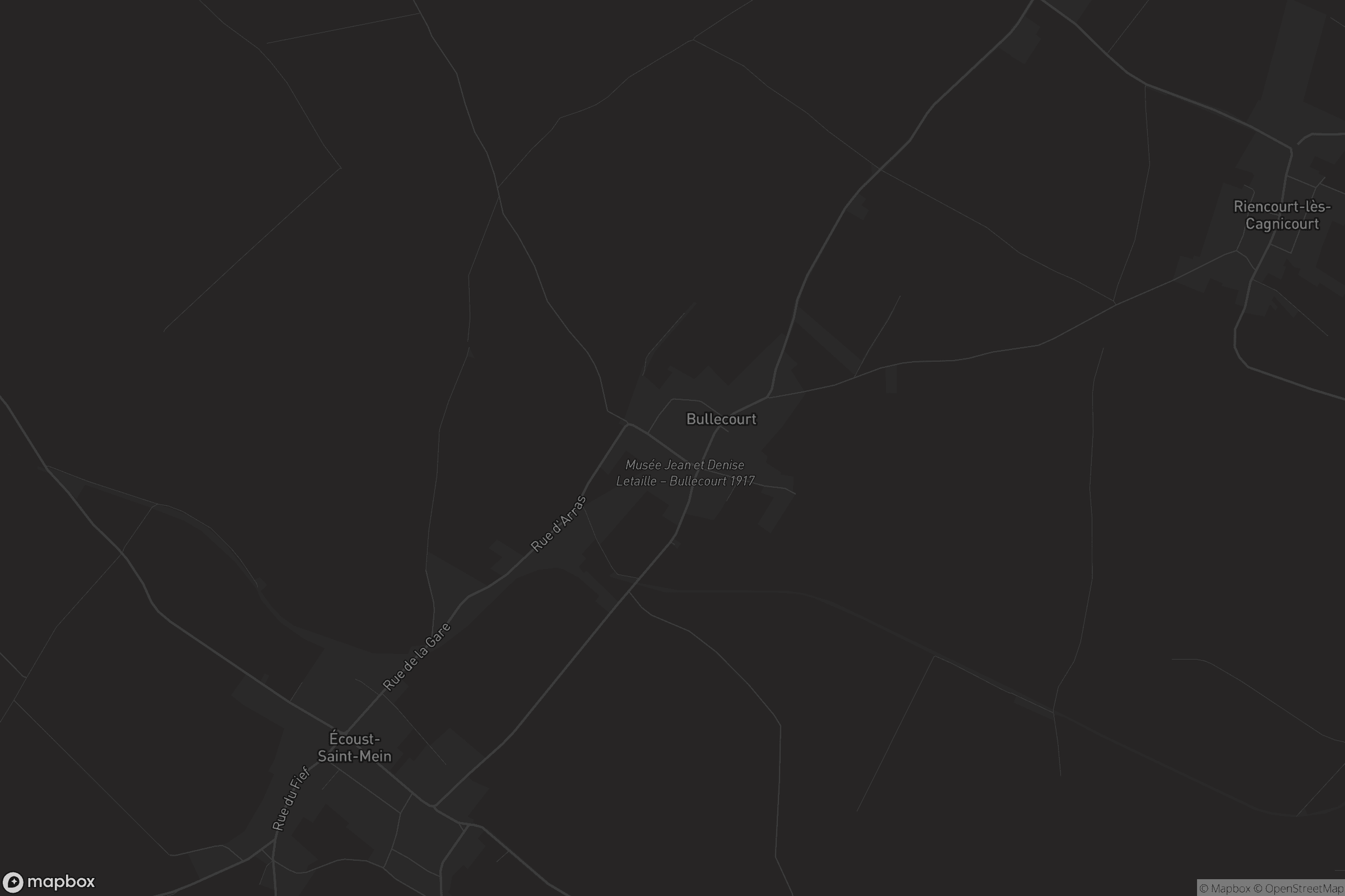 Carte de Bullecourt