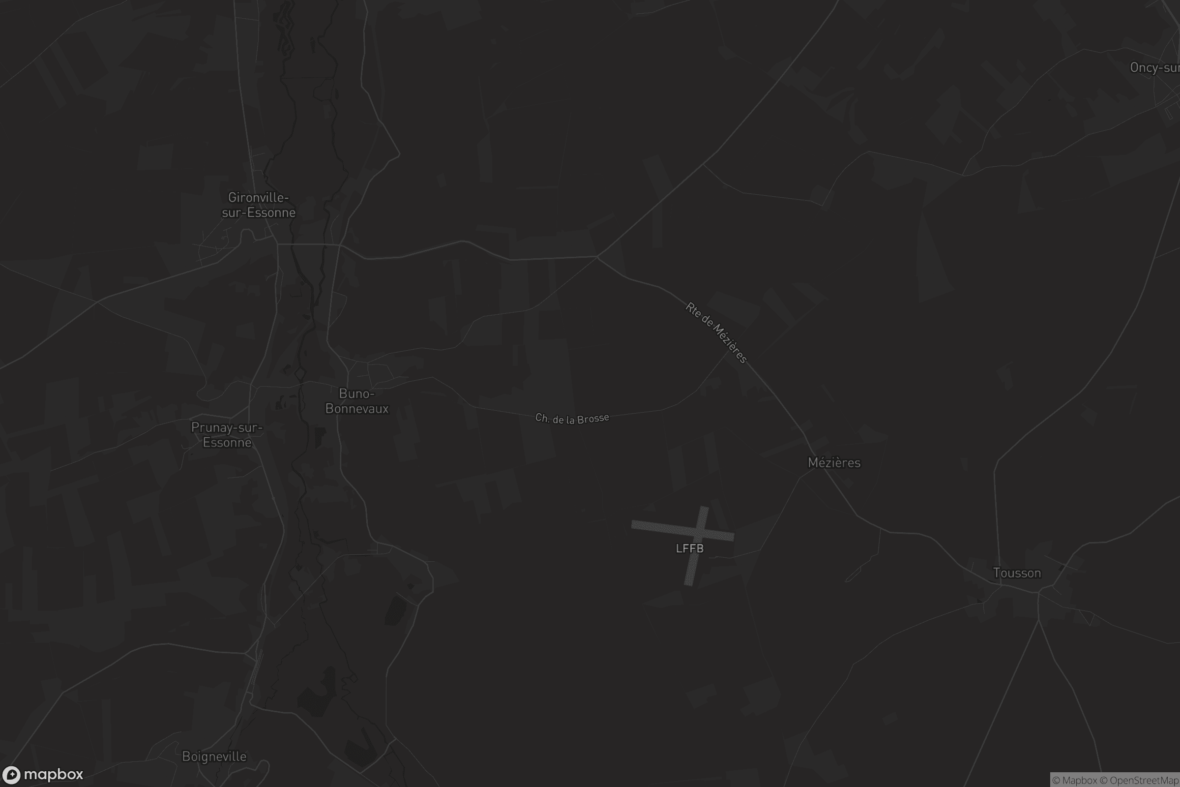 Carte de Buno-Bonnevaux