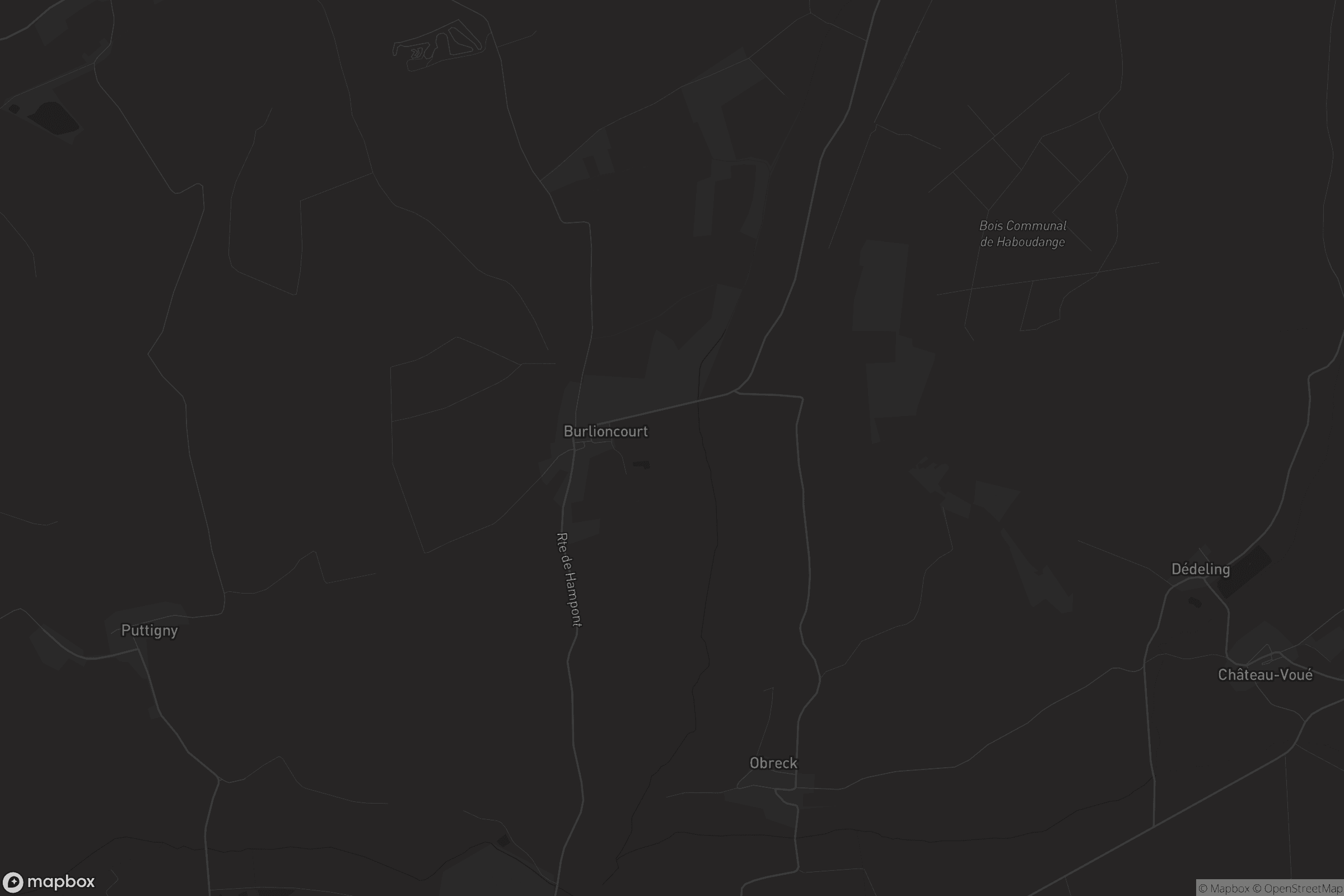 Carte de Burlioncourt