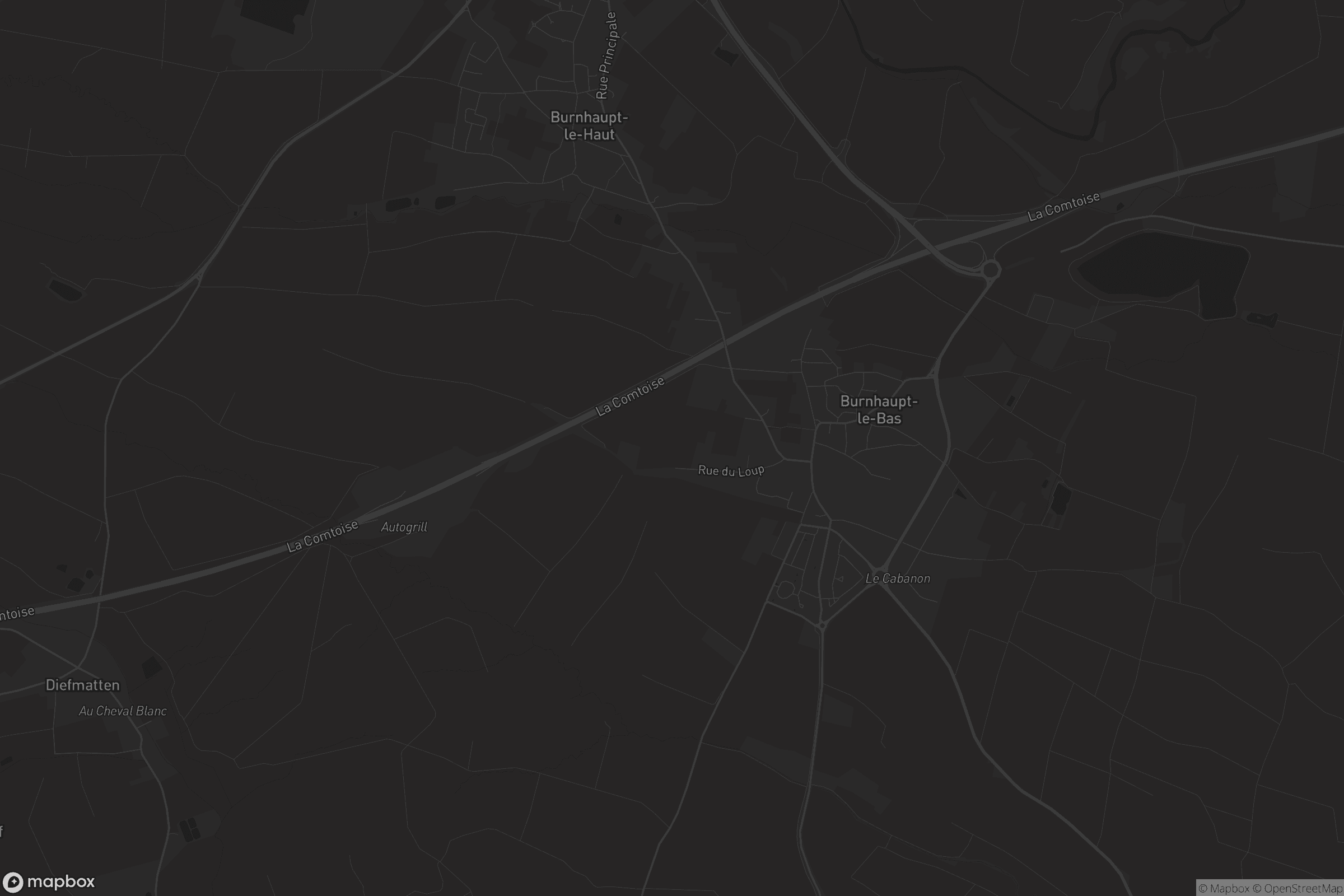 Carte de Burnhaupt-le-Bas