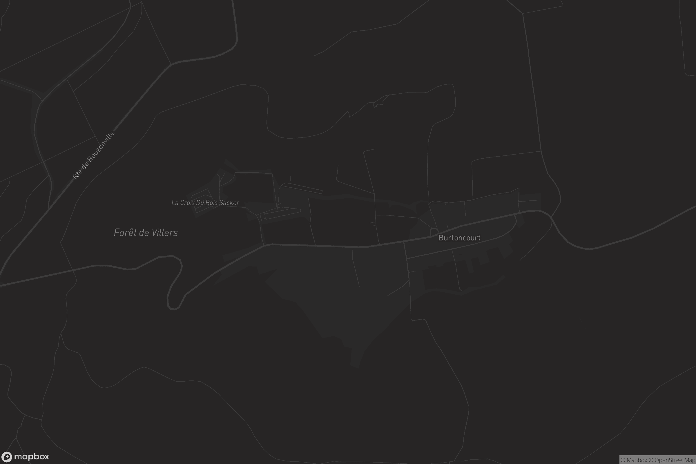 Carte de Burtoncourt