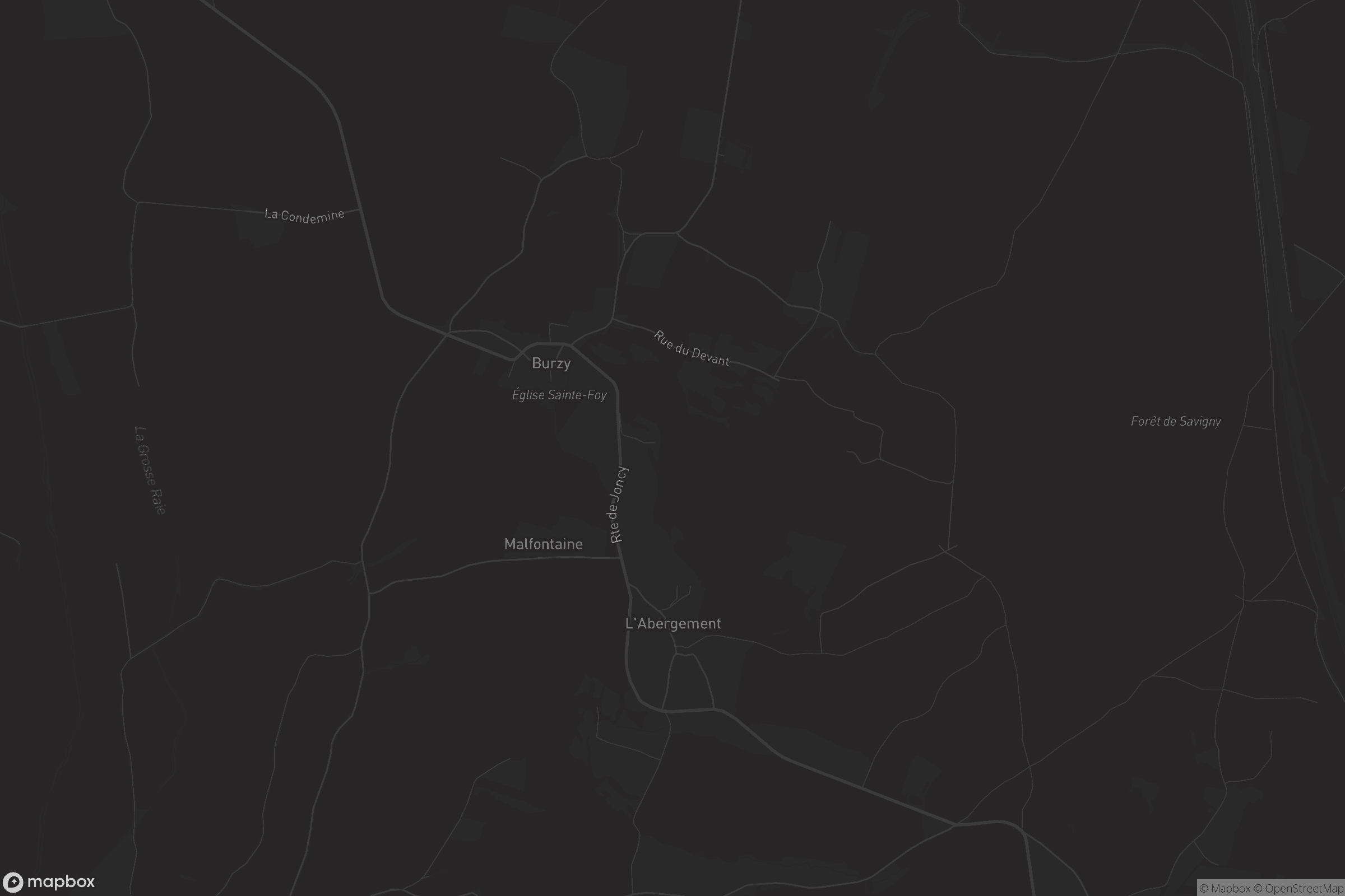 Carte de Burzy
