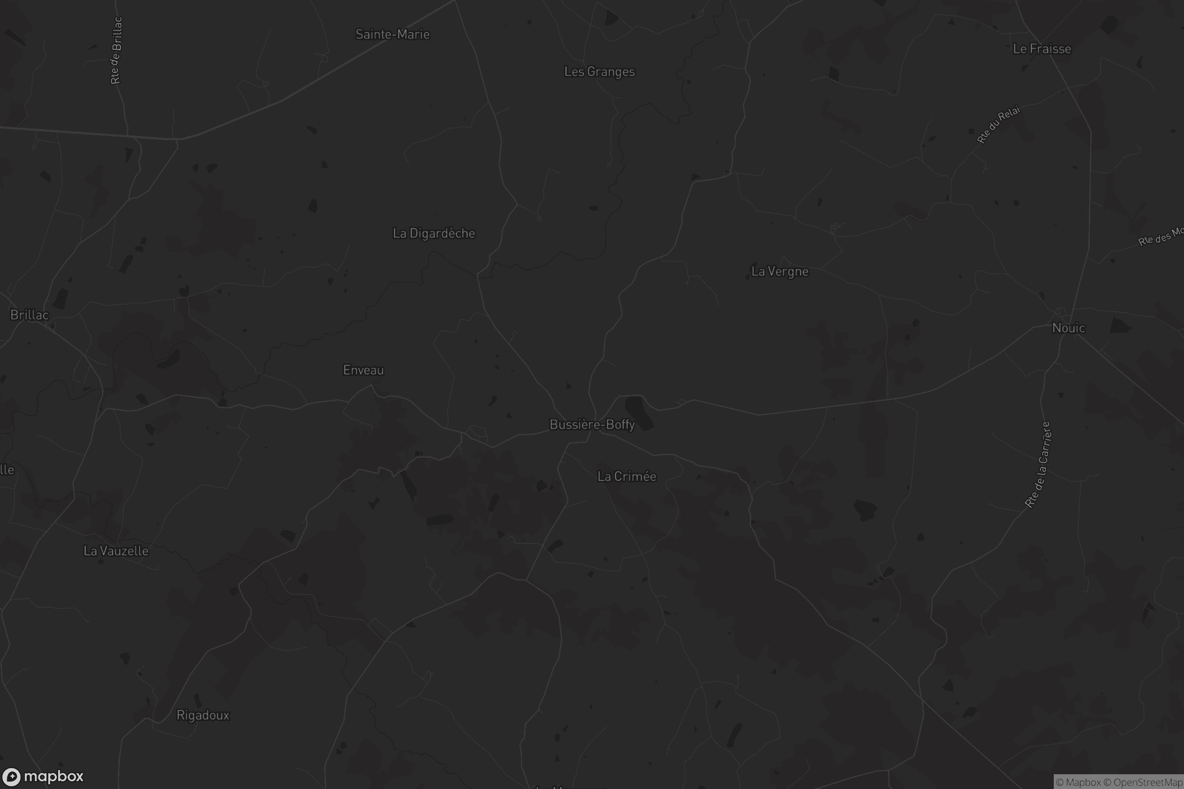 Carte de Bussière-Boffy