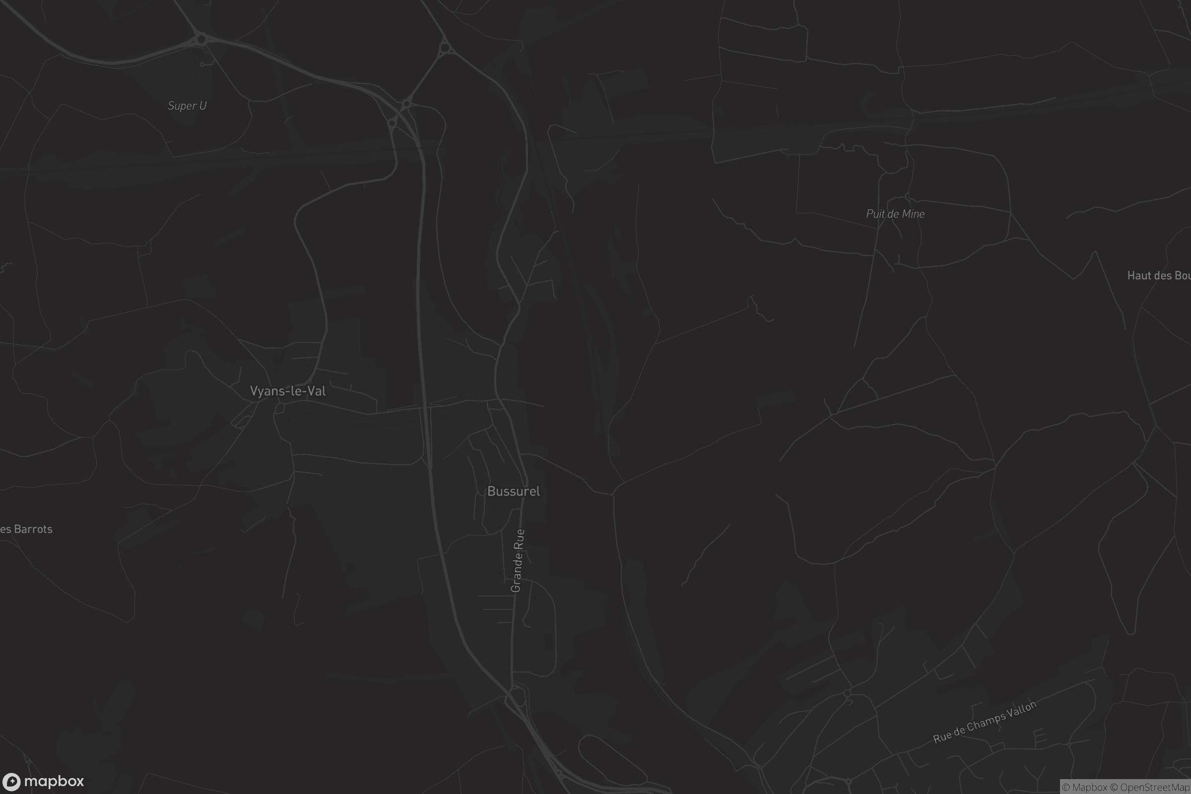 Carte de Bussurel