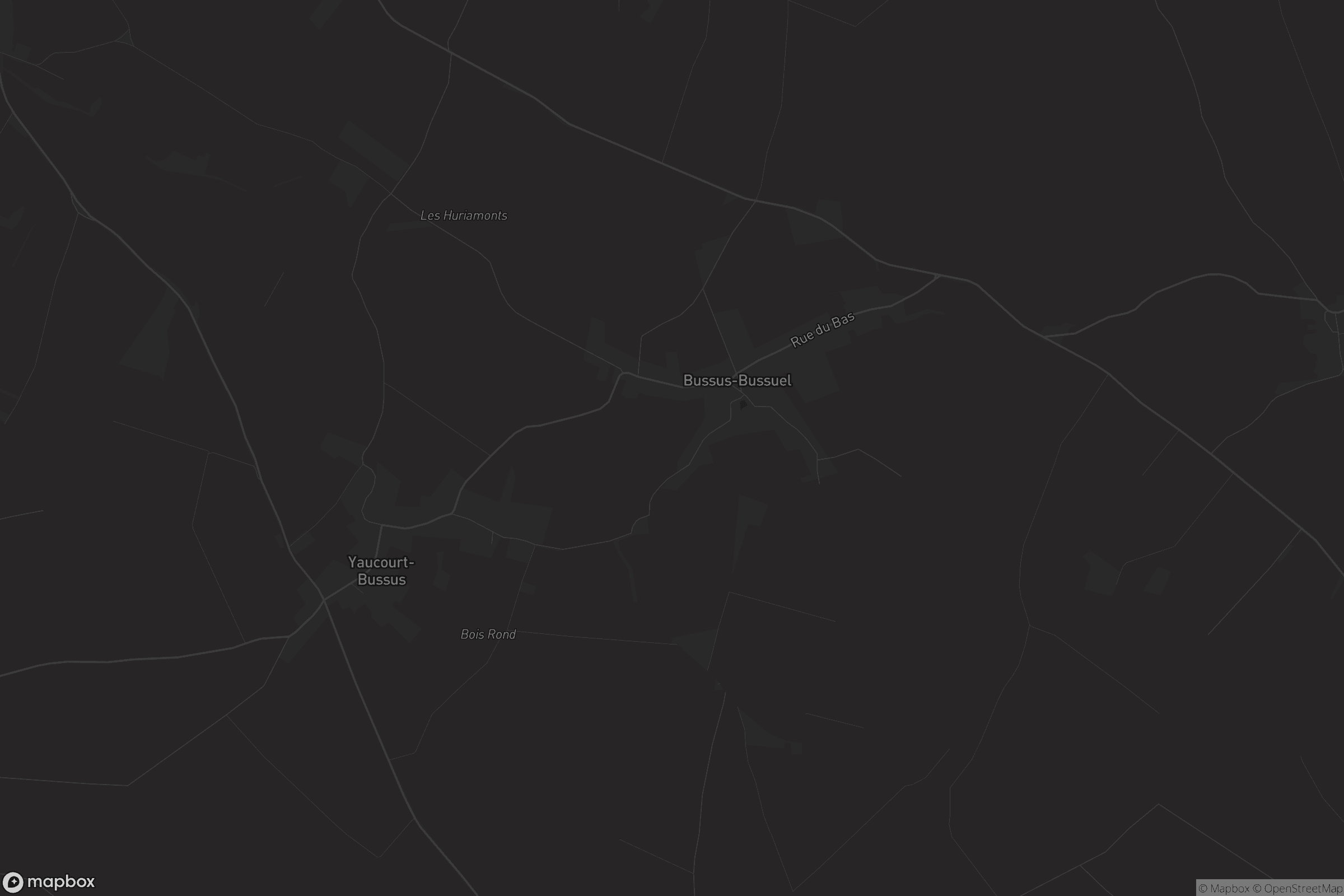 Carte de Bussus-lès-Yaucourt