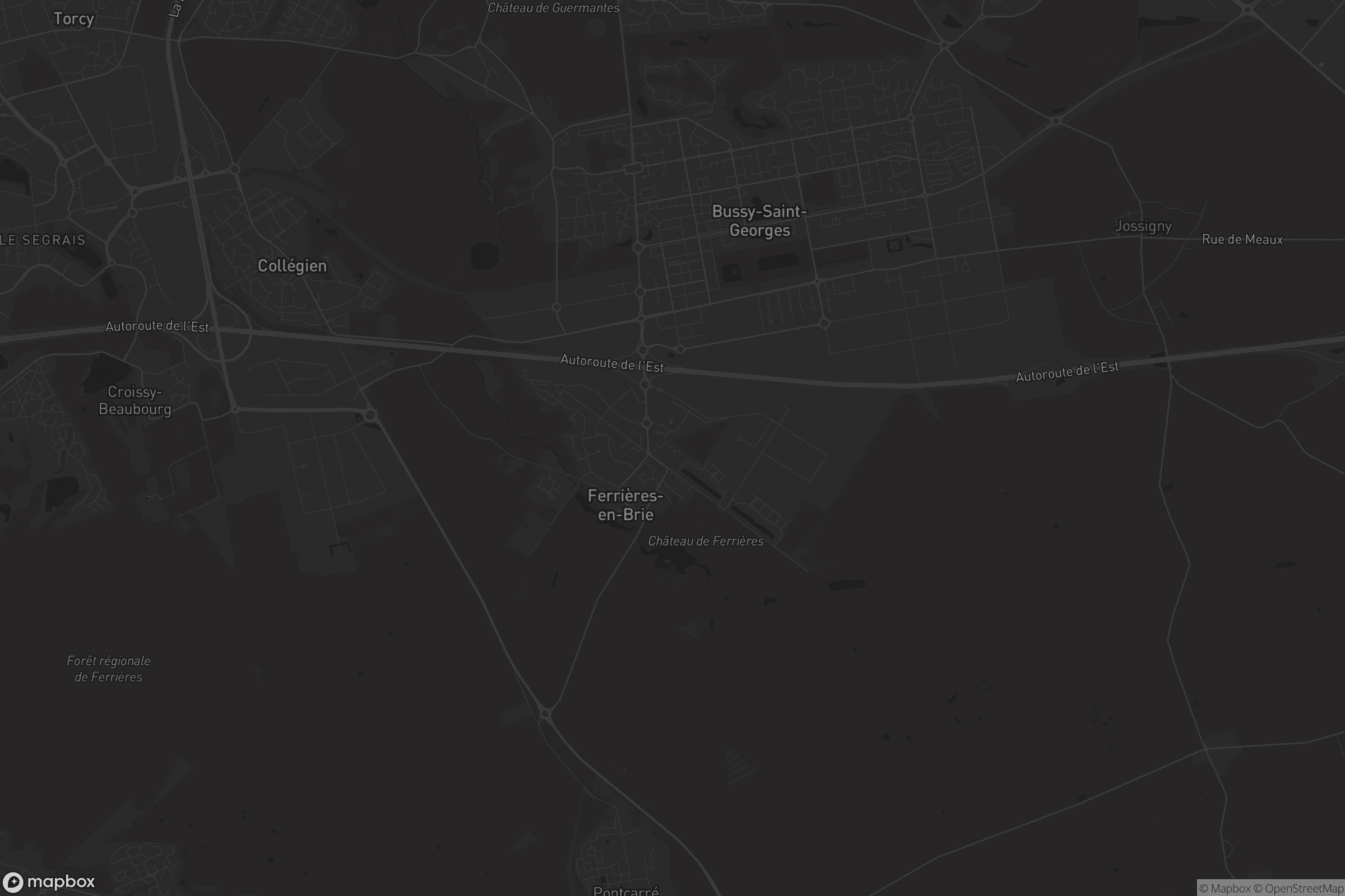 Carte de Bussy-Saint-Georges