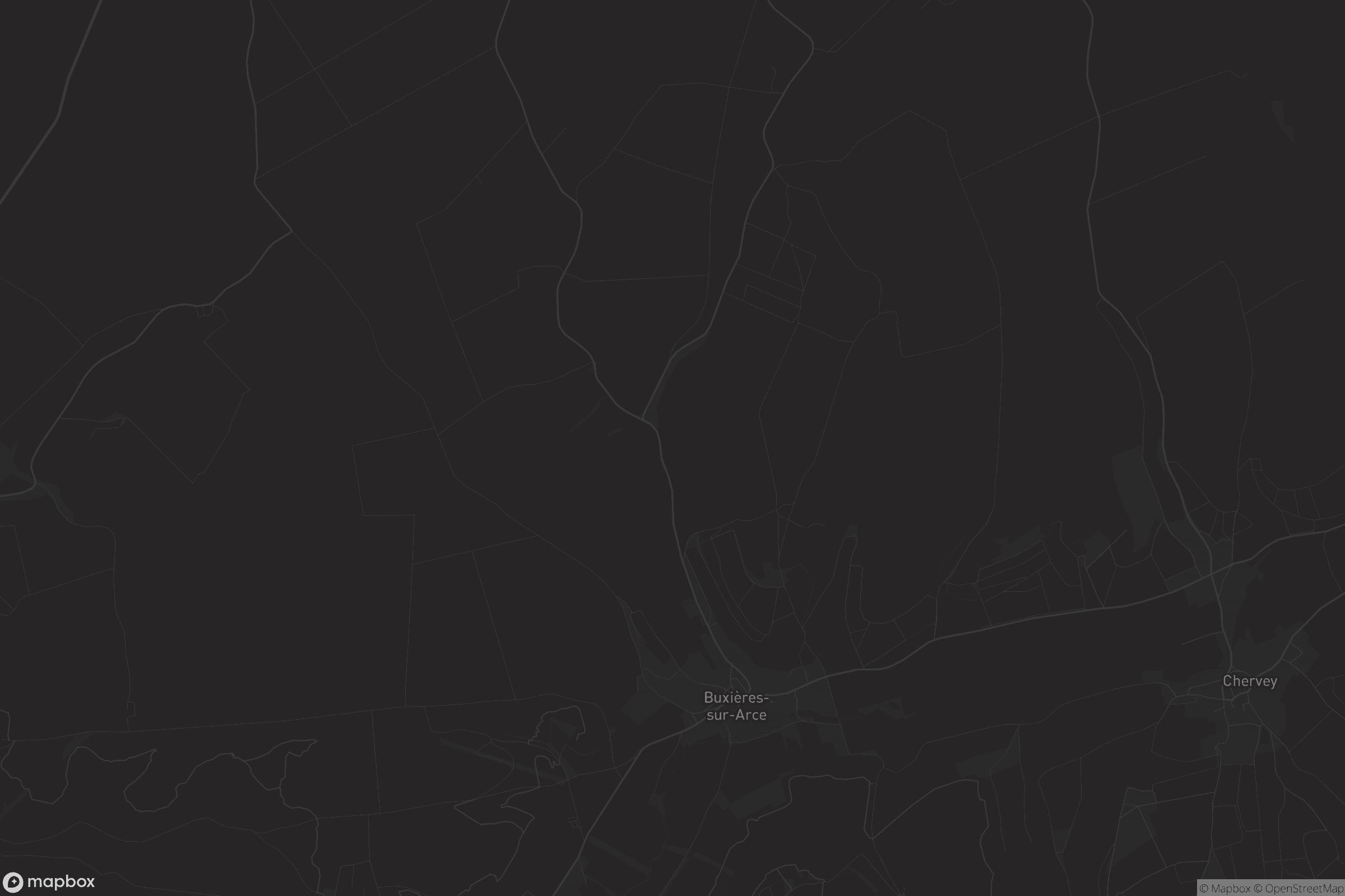Carte de Buxières-sur-Arce