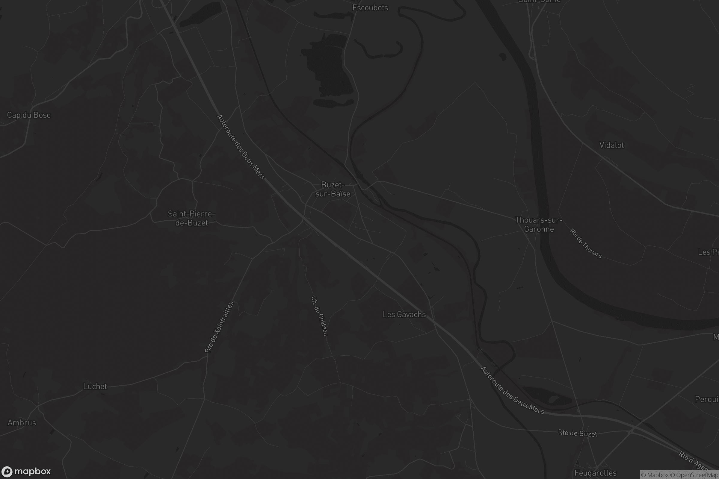 Carte de Buzet-sur-Baïse