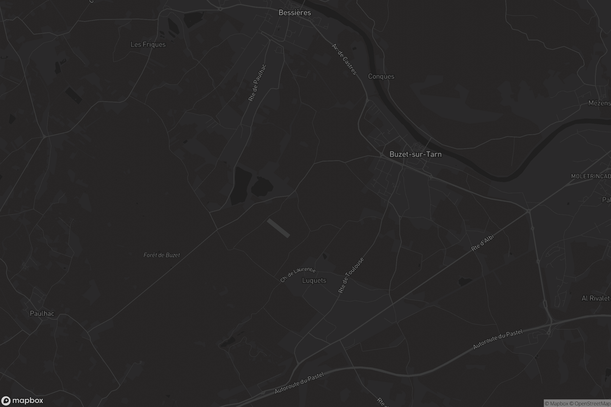 Carte de Buzet-sur-Tarn