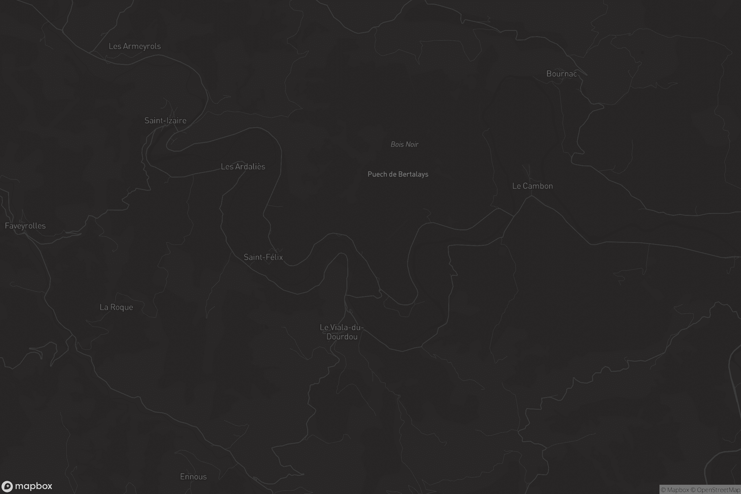 Carte de Calmels-et-le-Viala