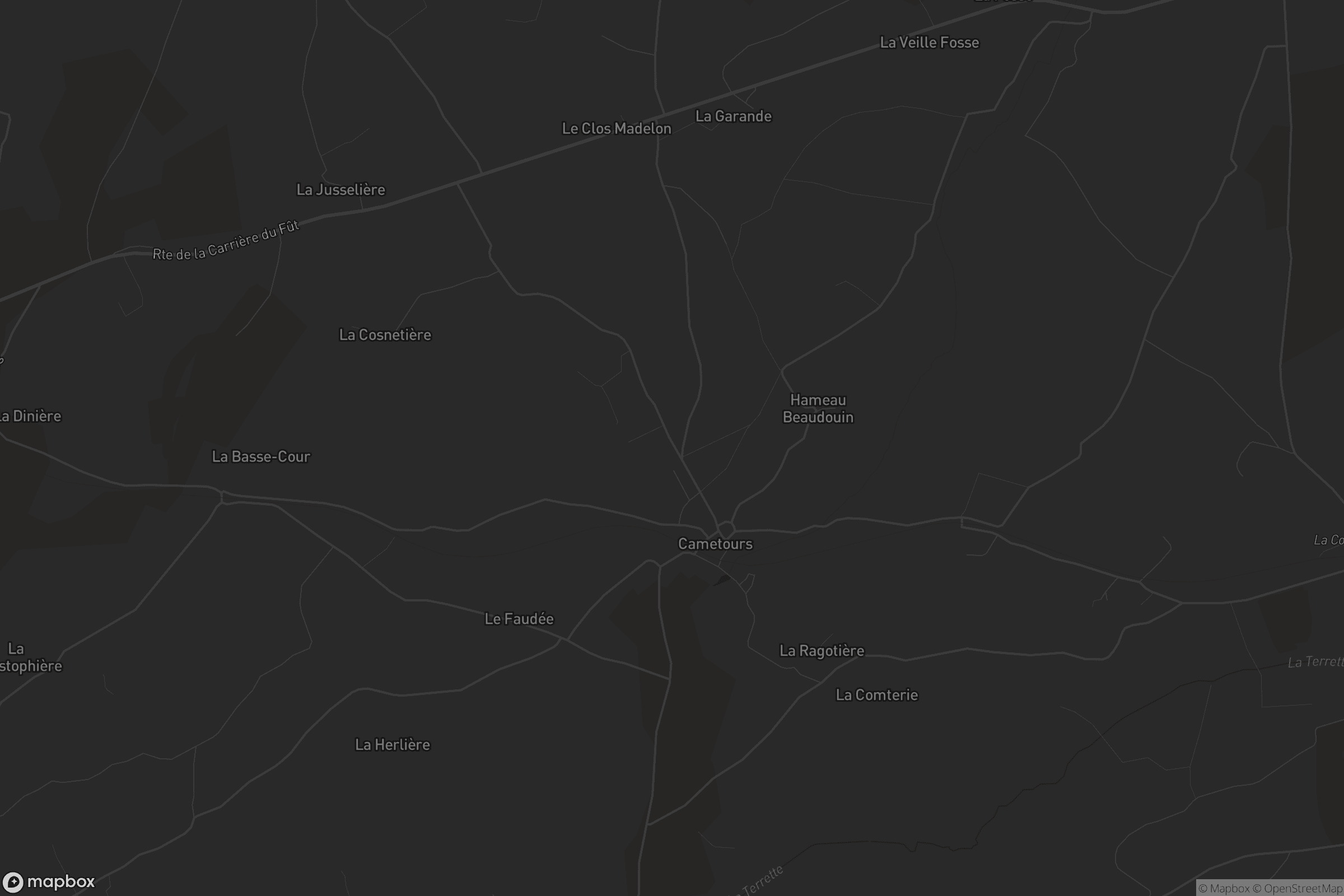 Carte de Cametours