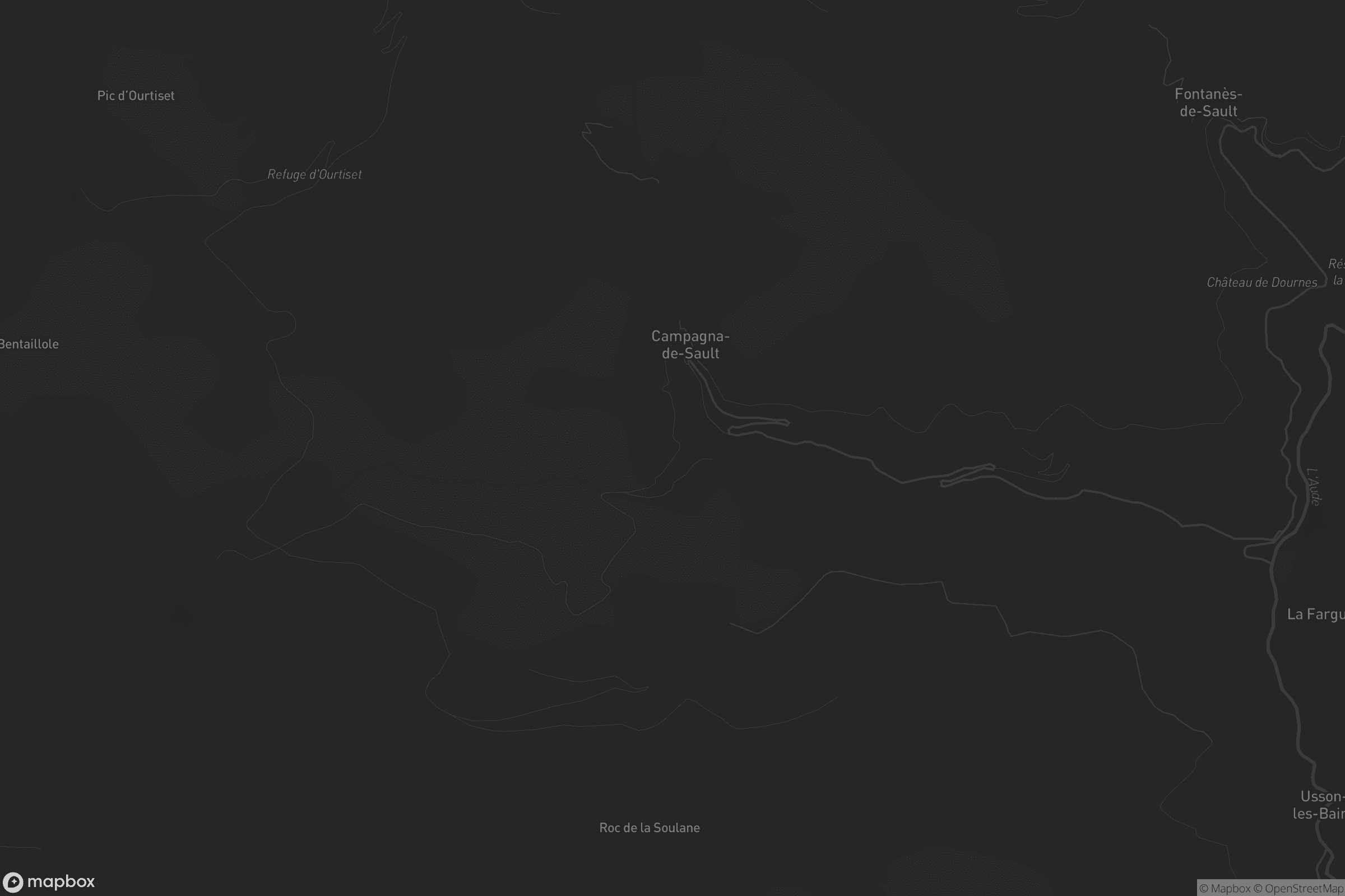 Carte de Campagna-de-Sault