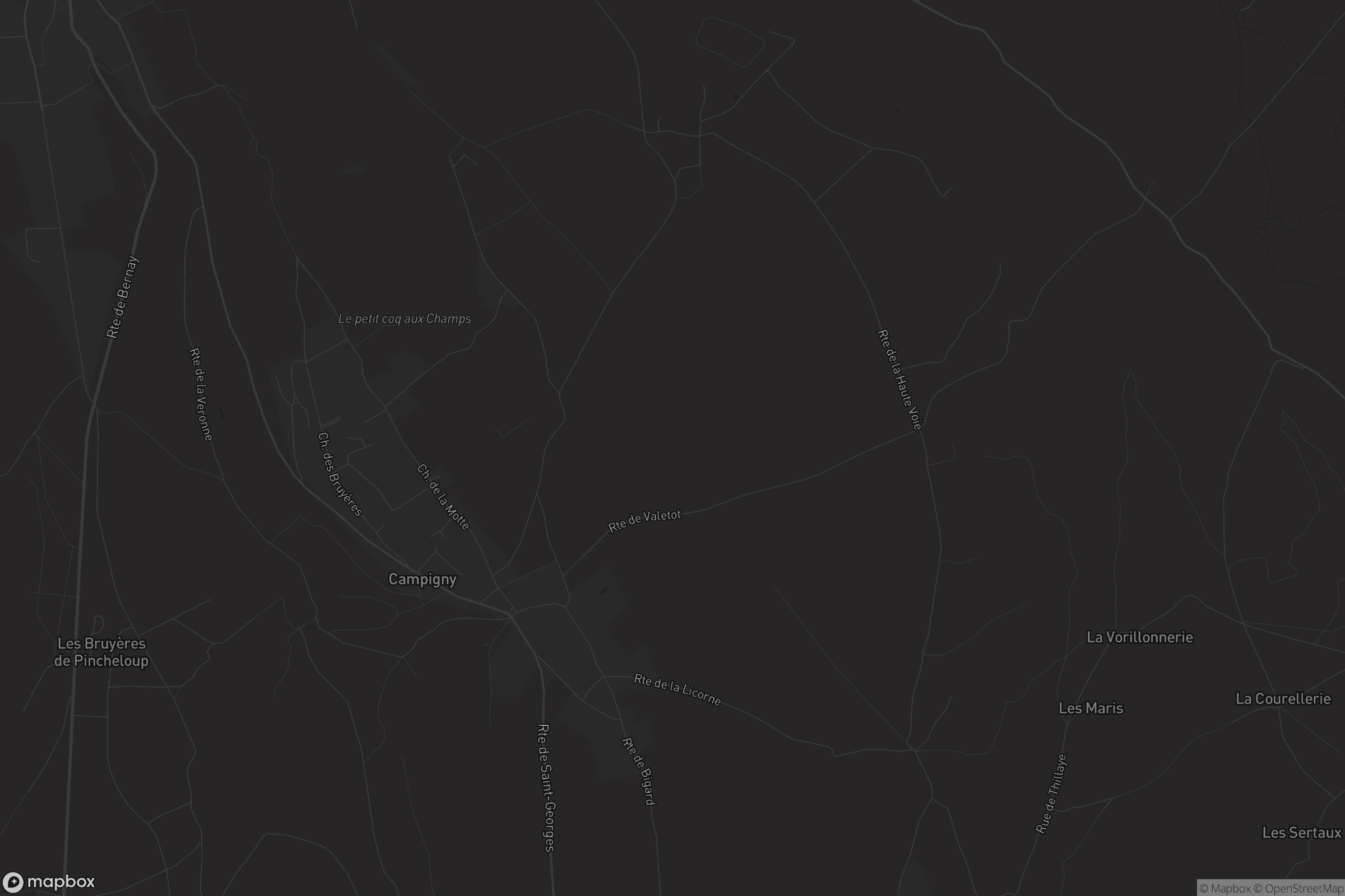 Carte de Campigny