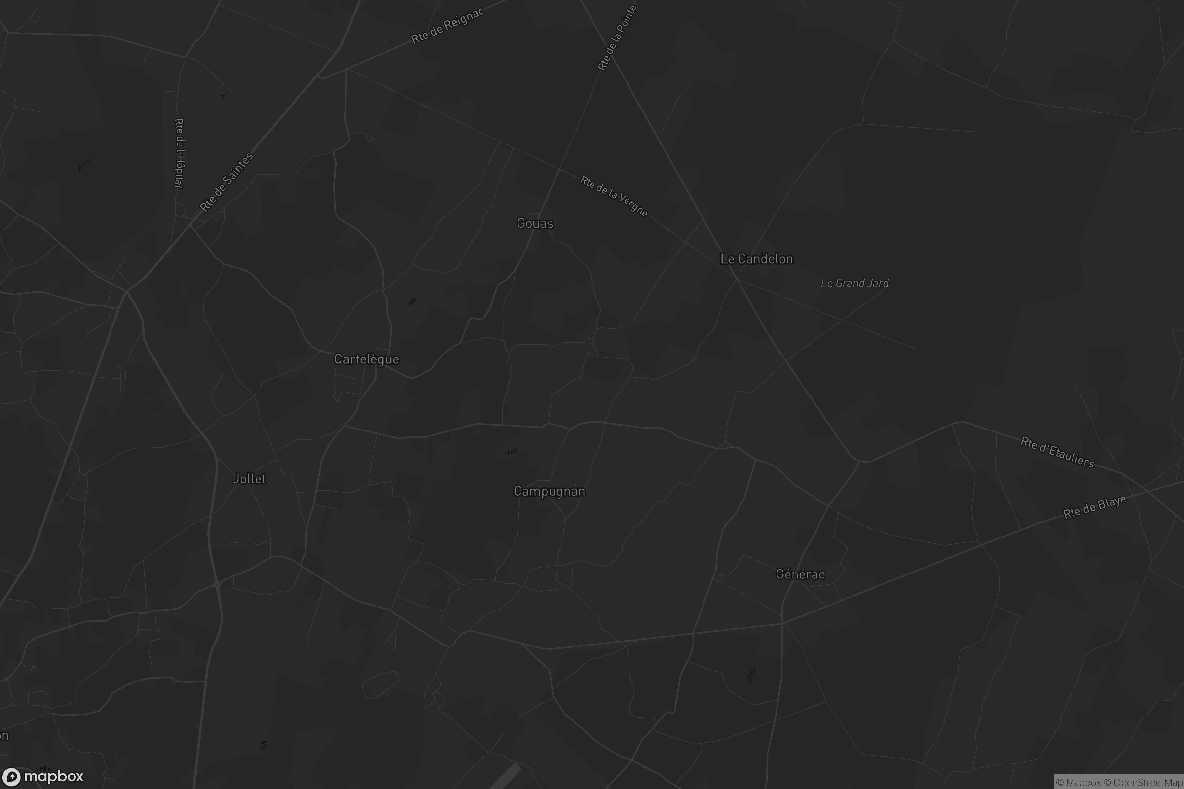 Carte de Campugnan