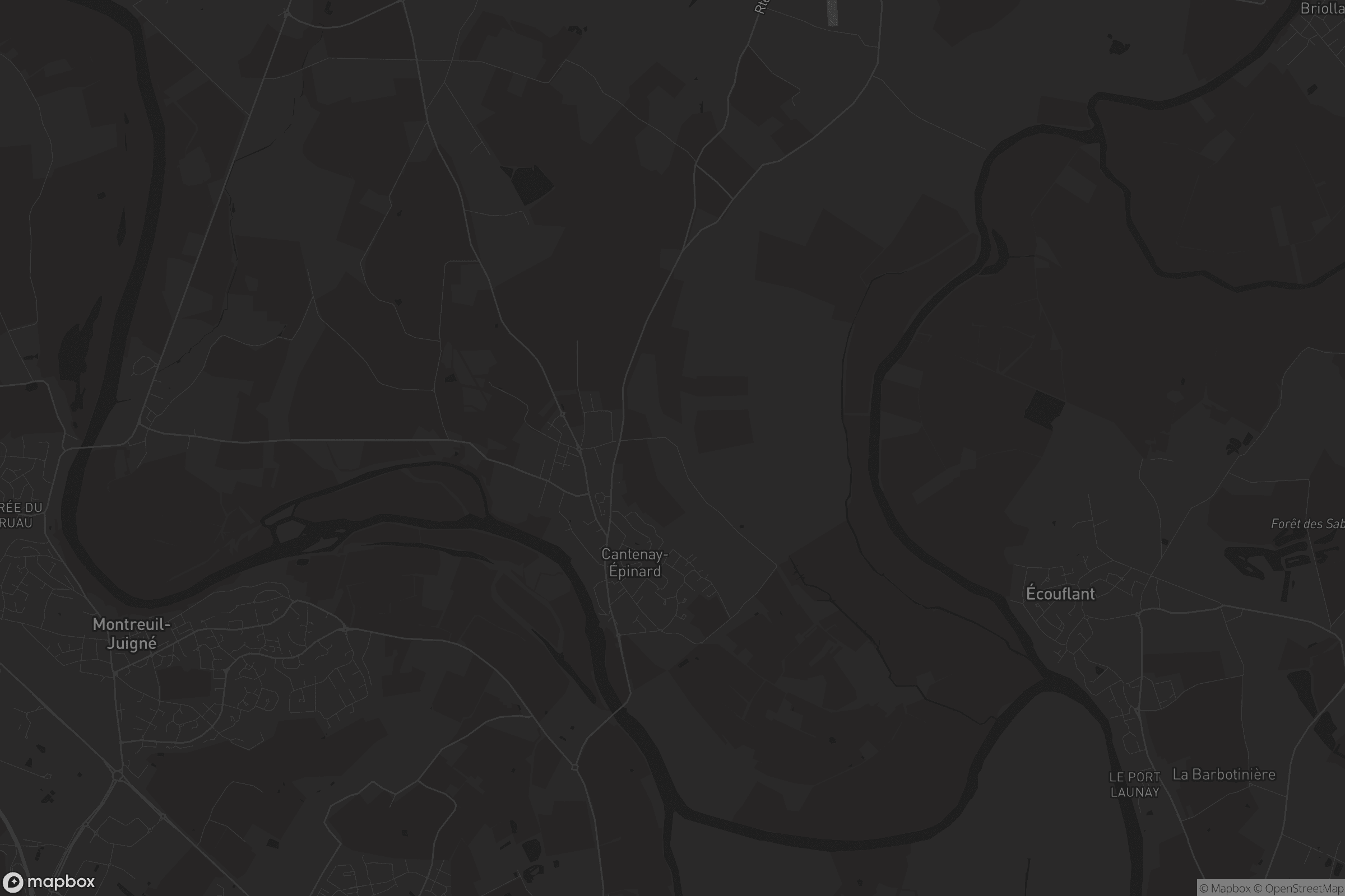 Carte de Cantenay-Épinard