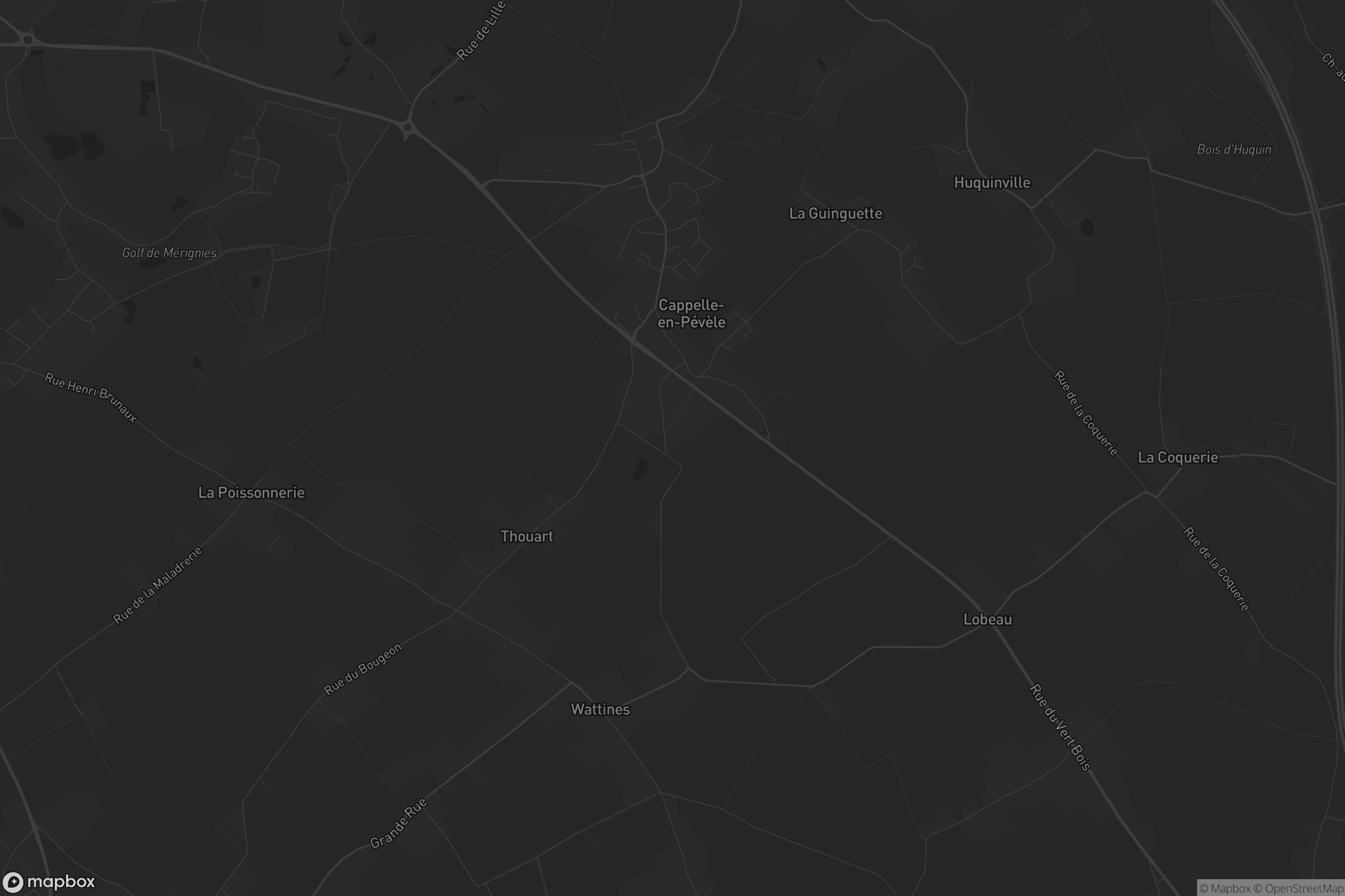 Carte de Cappelle-en-Pévèle