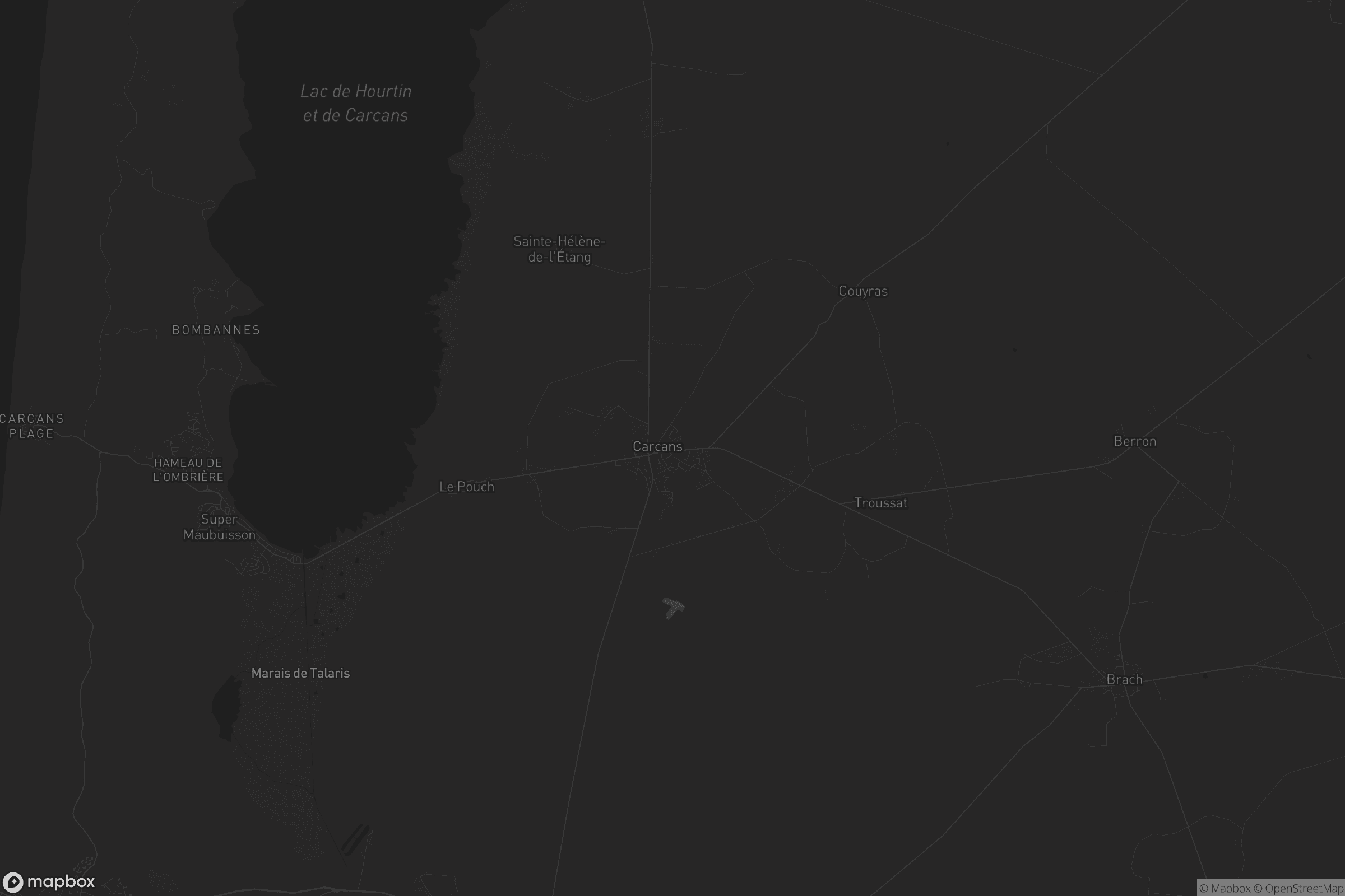 Carte de Carcans