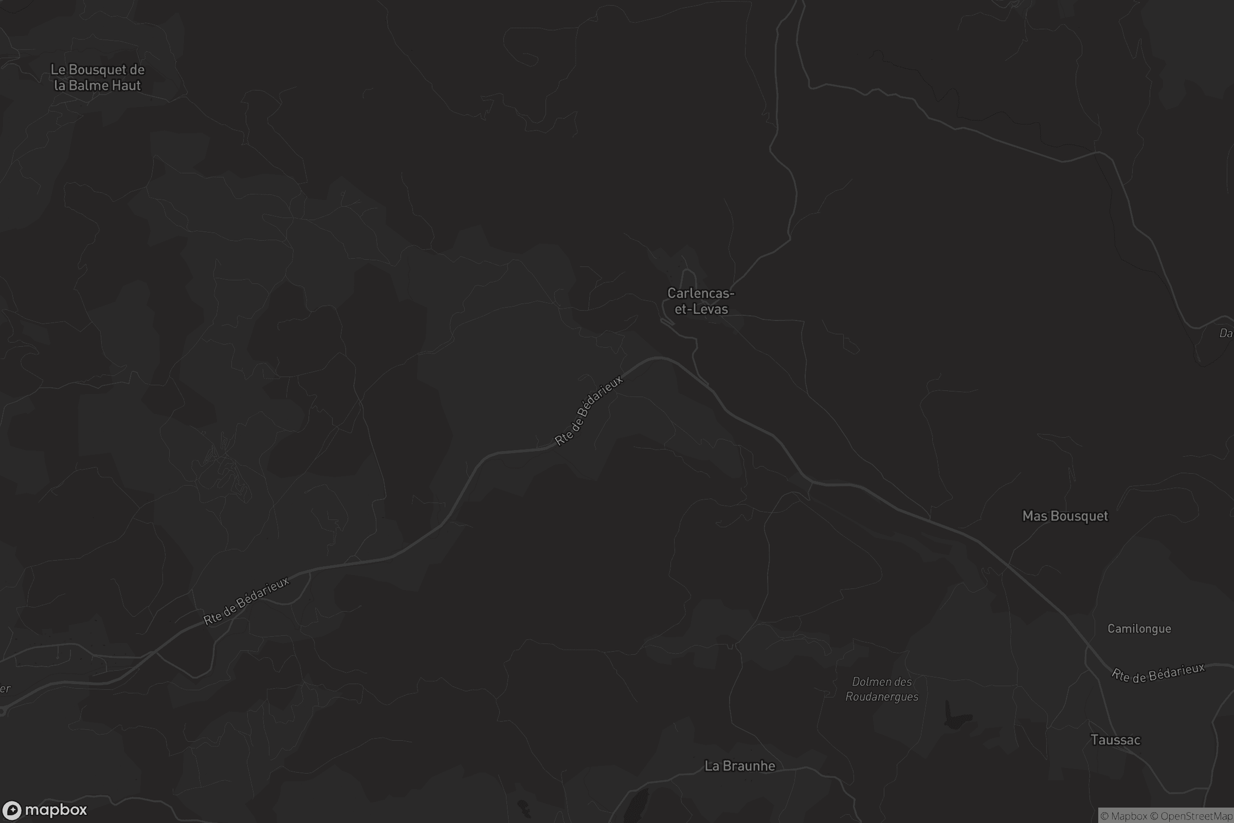 Carte de Carlencas-et-Levas