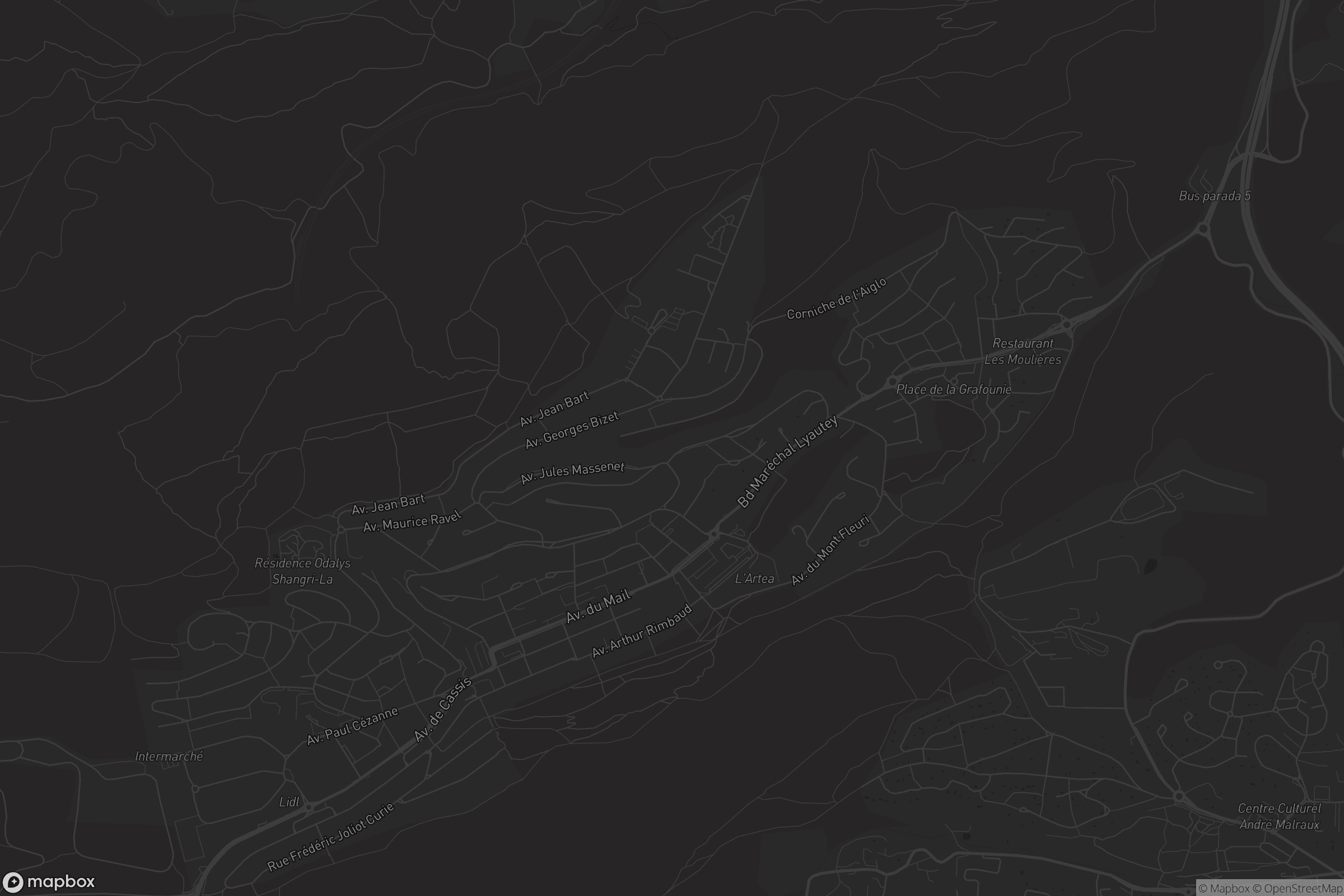 Carte de Carnoux-en-Provence