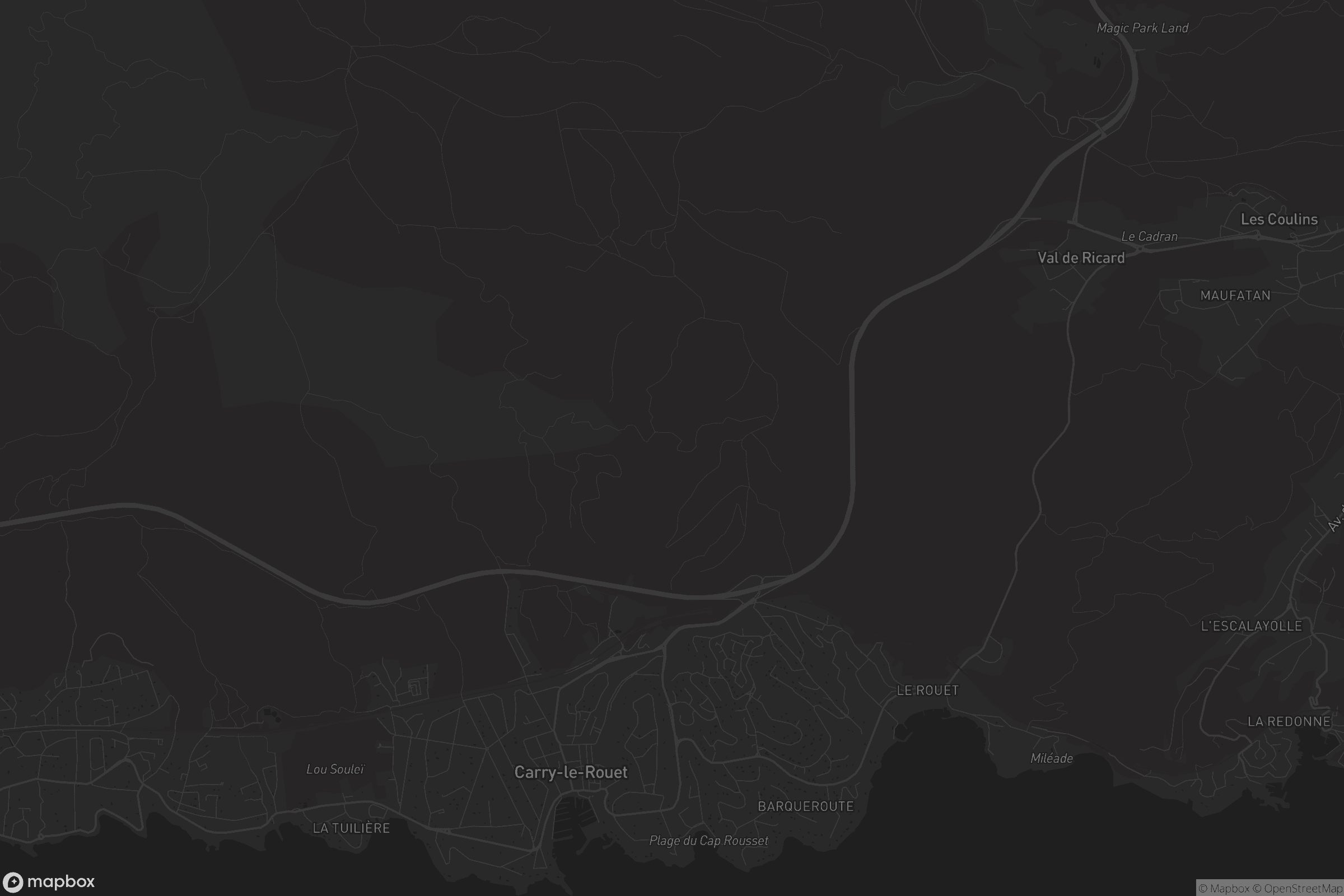 Carte de Carry-le-Rouet
