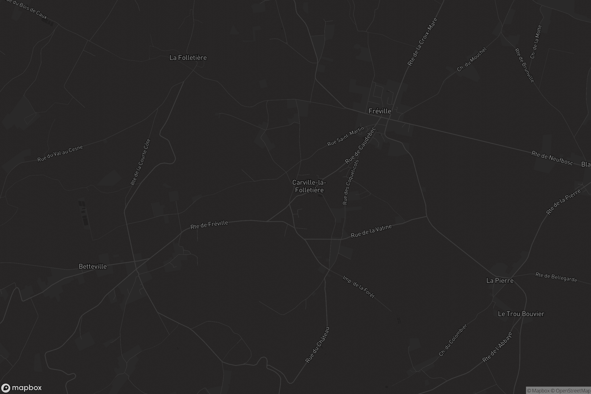Carte de Carville-la-Folletière
