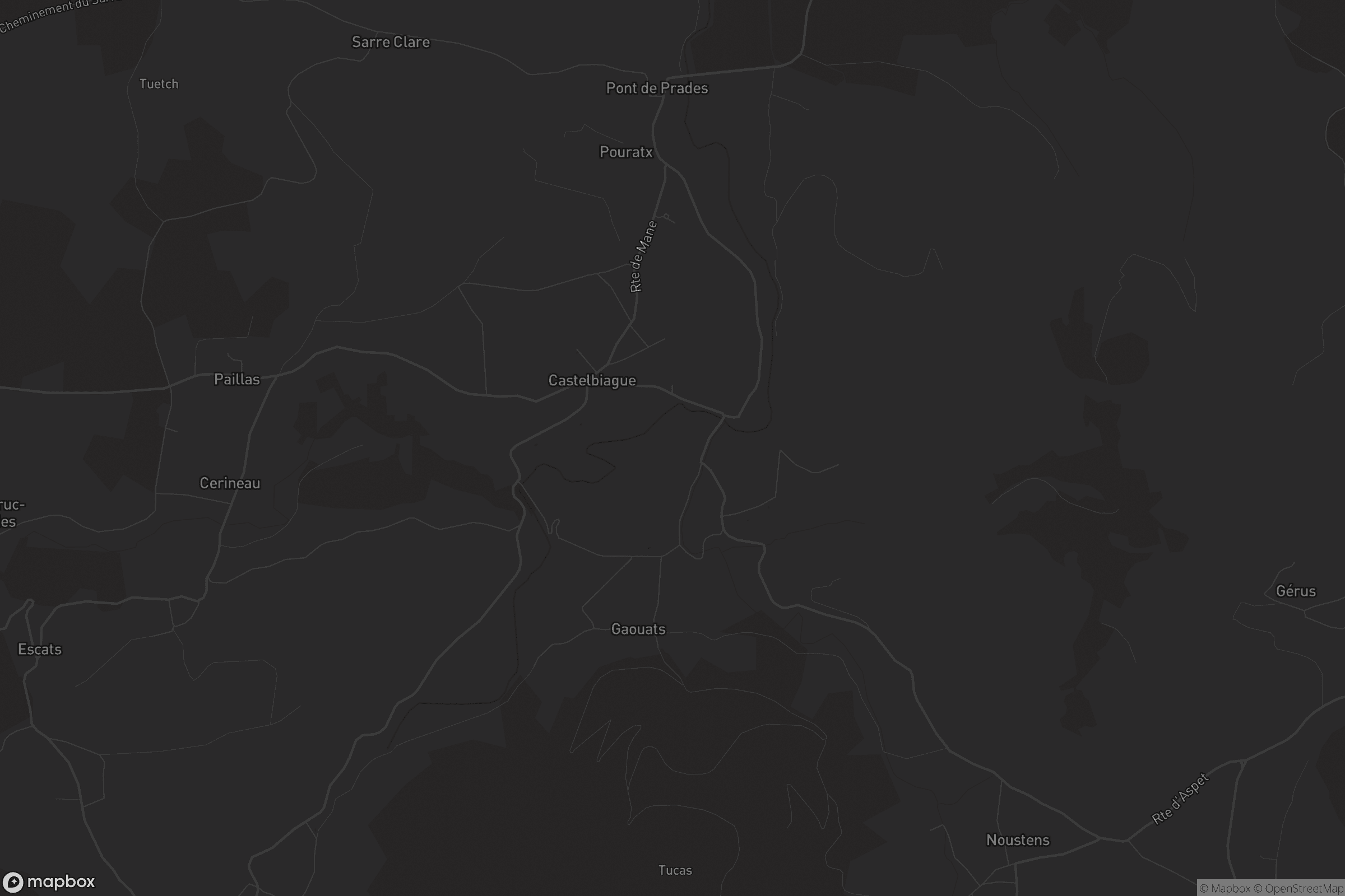 Carte de Castelbiague