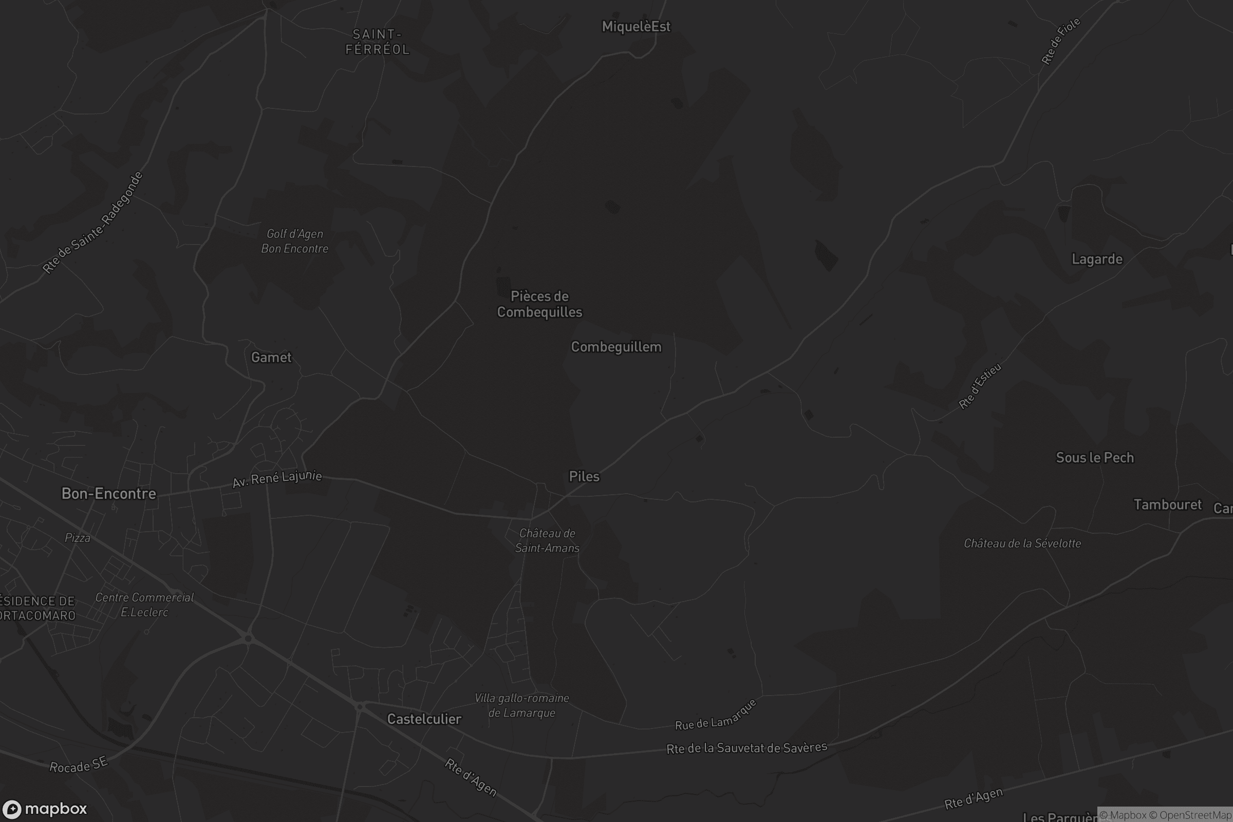 Carte de Castelculier