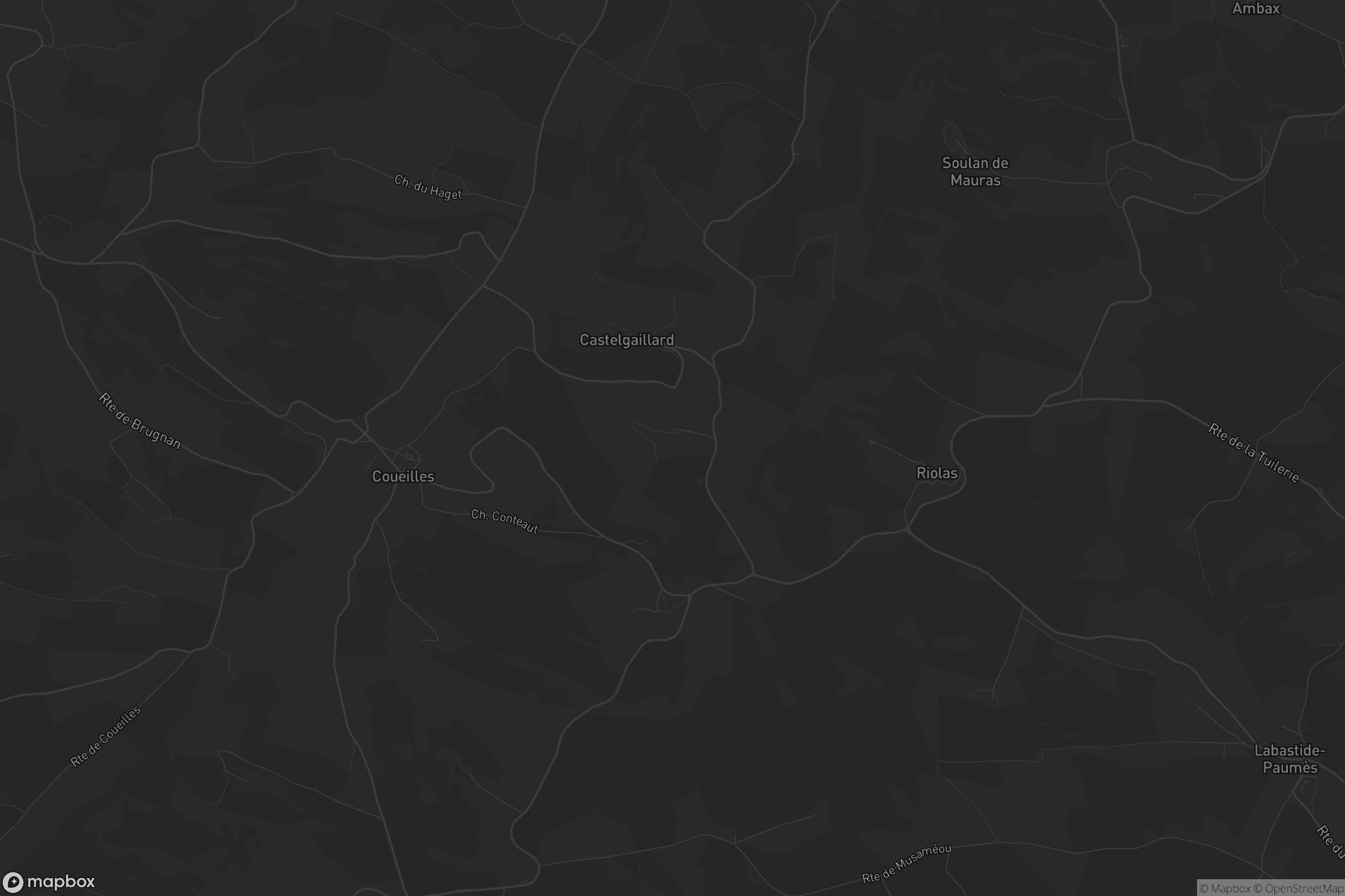 Carte de Castelgaillard