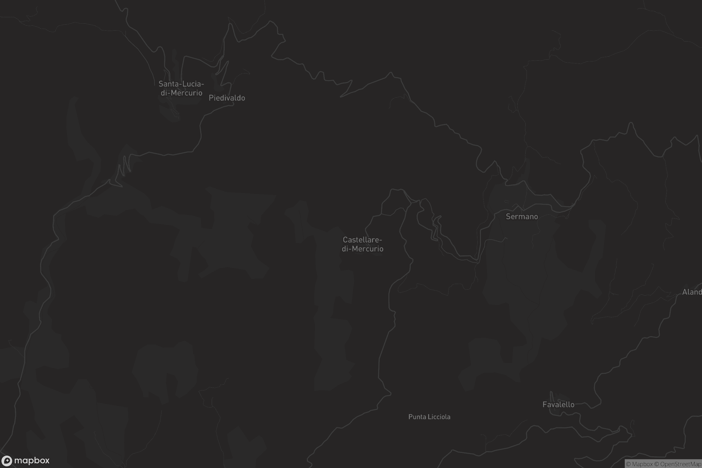 Carte de Castellare-di-Mercurio