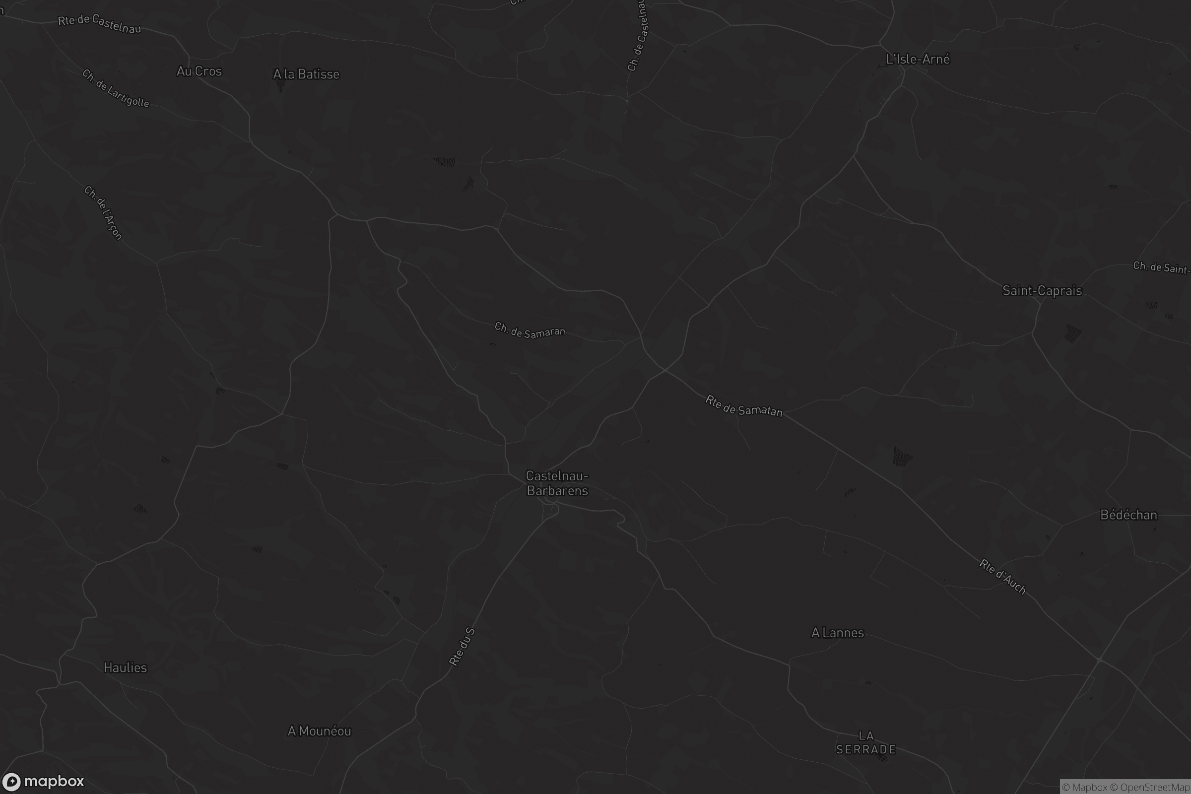 Carte de Castelnau-Barbarens