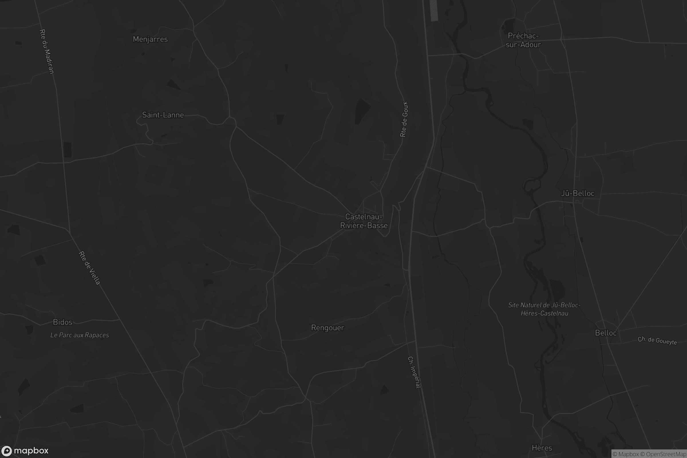 Carte de Castelnau-Rivière-Basse