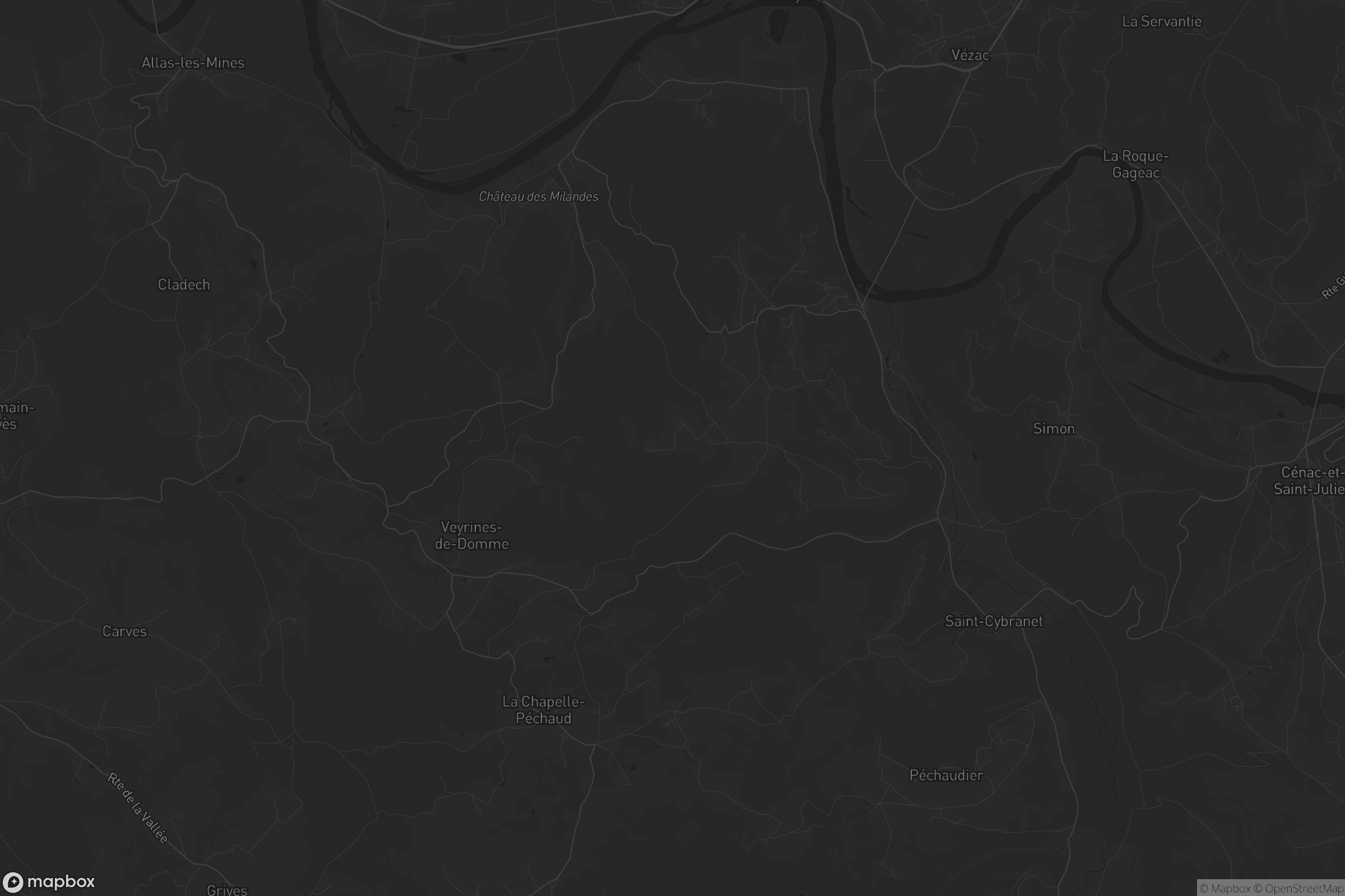 Carte de Castelnaud-la-Chapelle