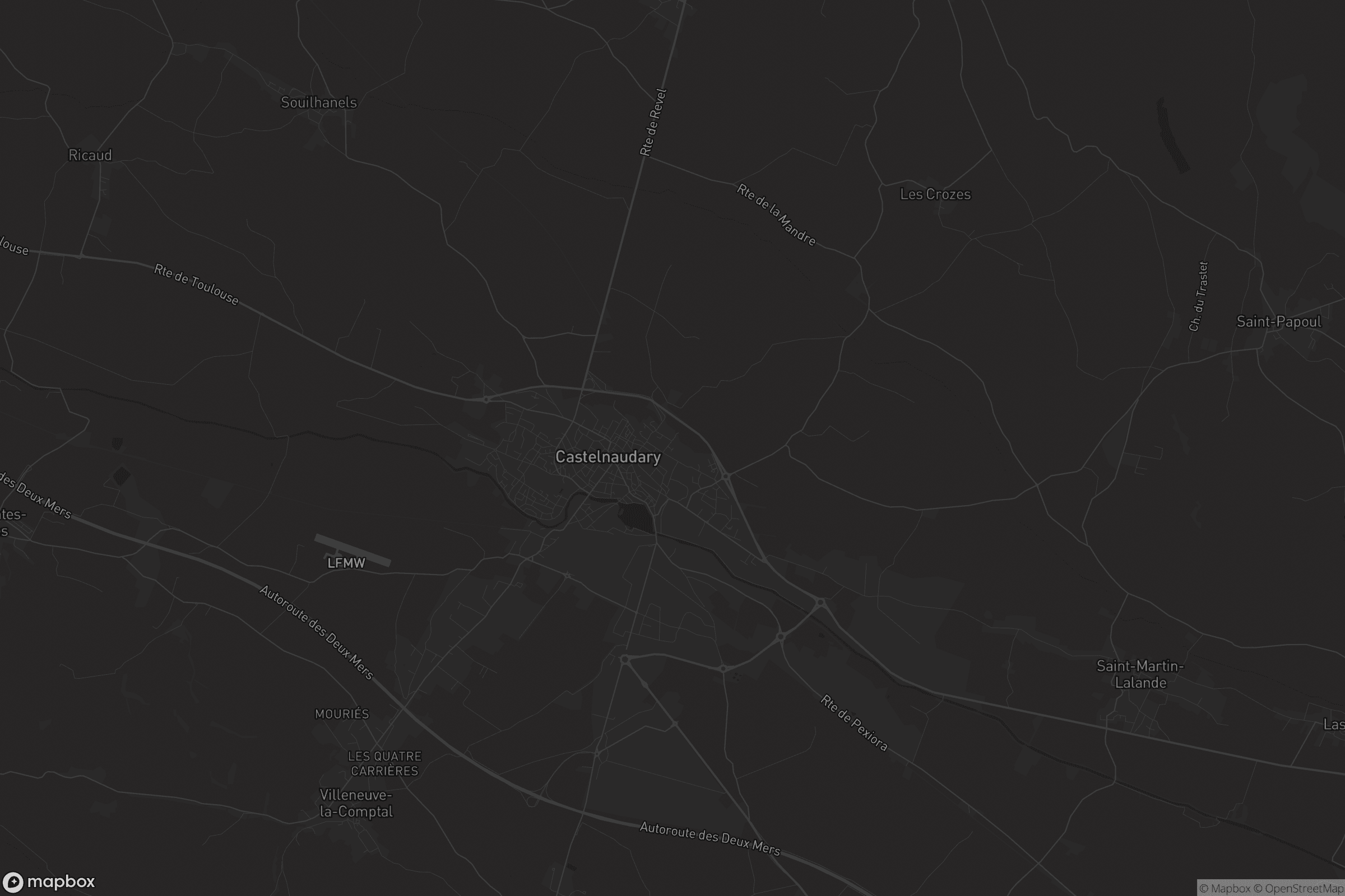 Carte de Castelnaudary