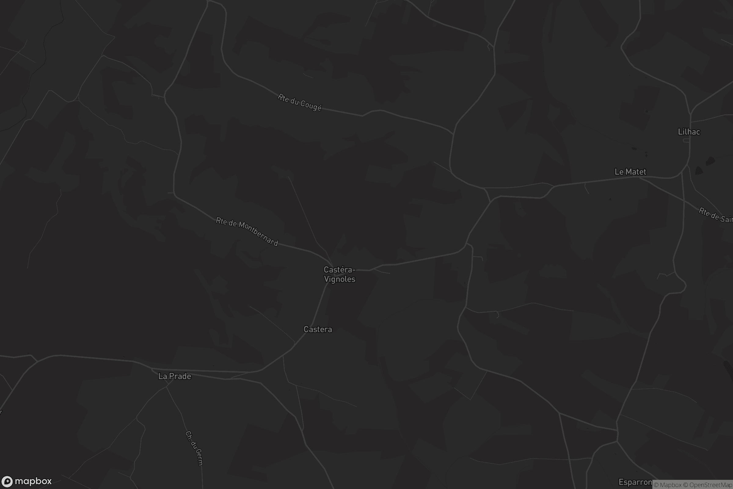 Carte de Castéra-Vignoles