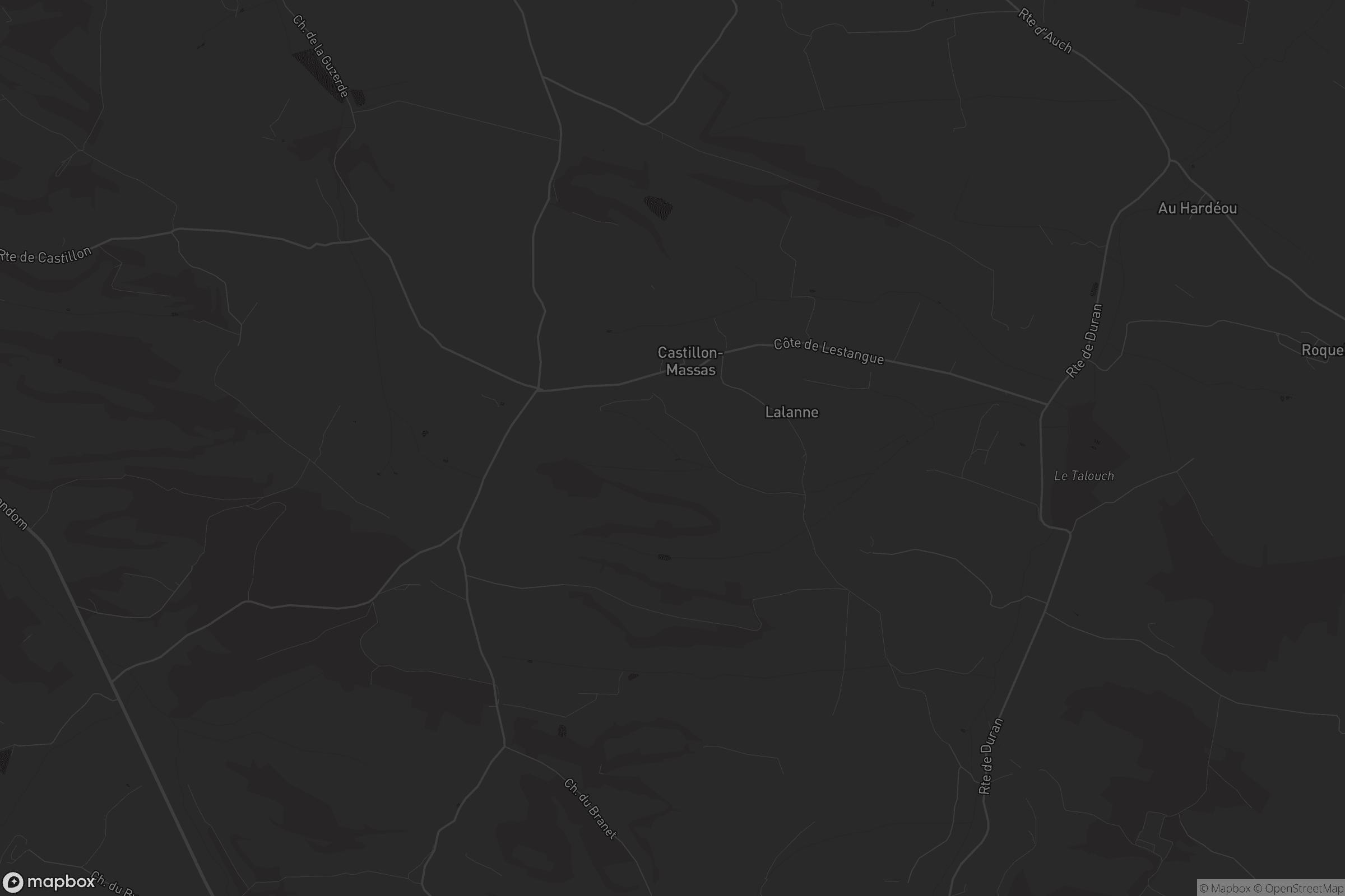 Carte de Castillon-Massas