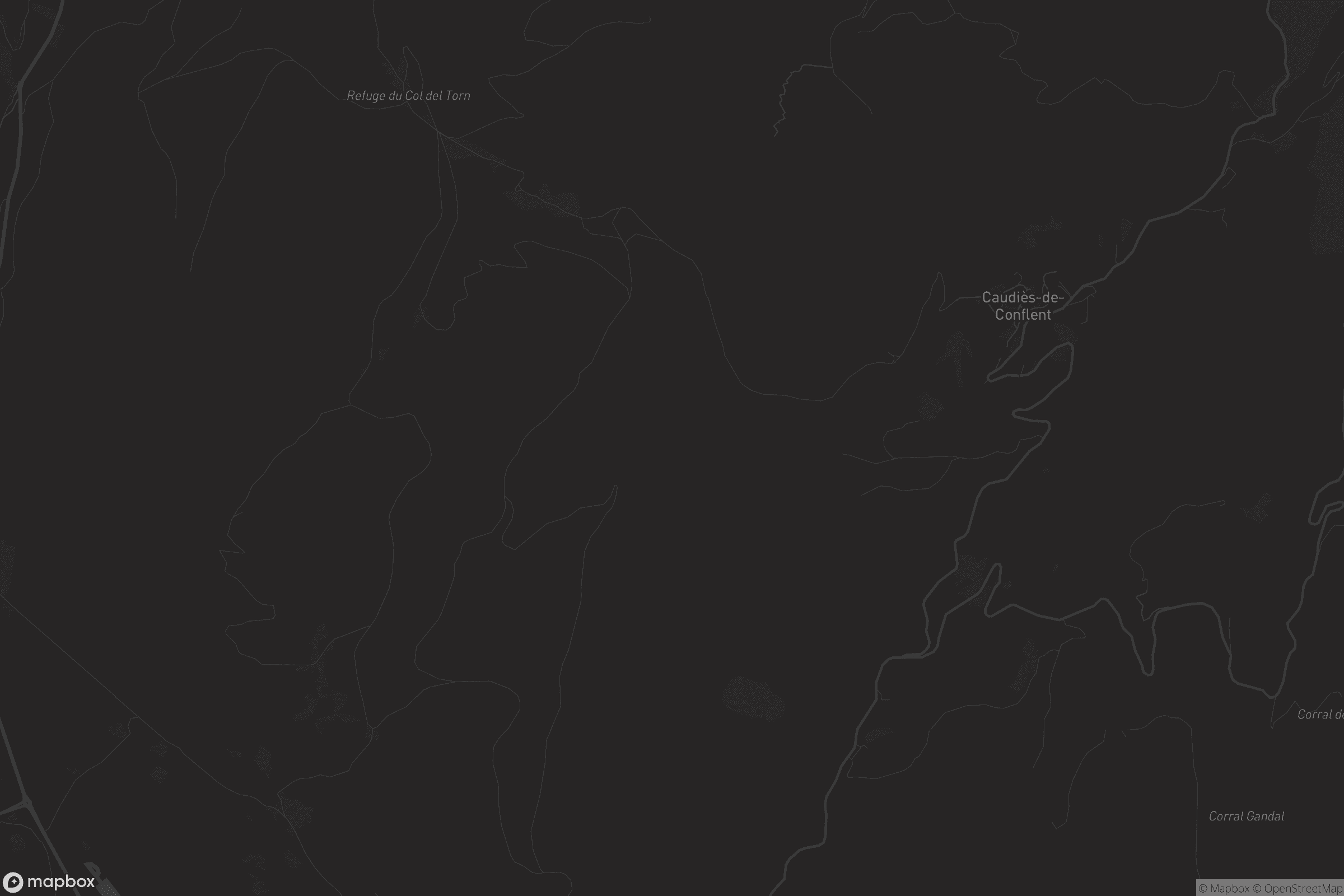 Carte de Caudiès-de-Conflent
