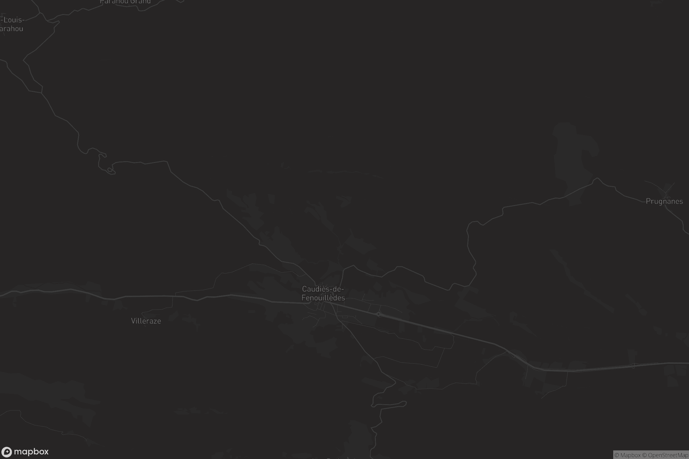 Carte de Caudiès-de-Fenouillèdes