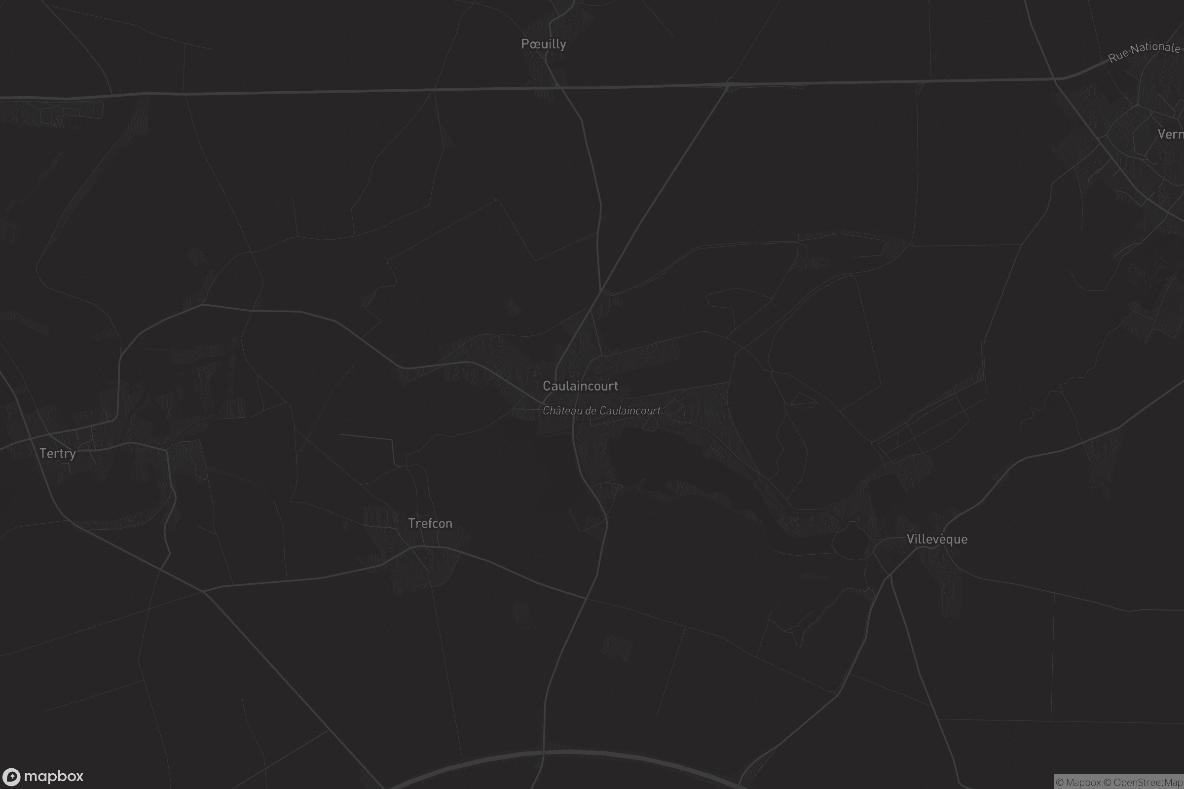 Carte de Caulaincourt