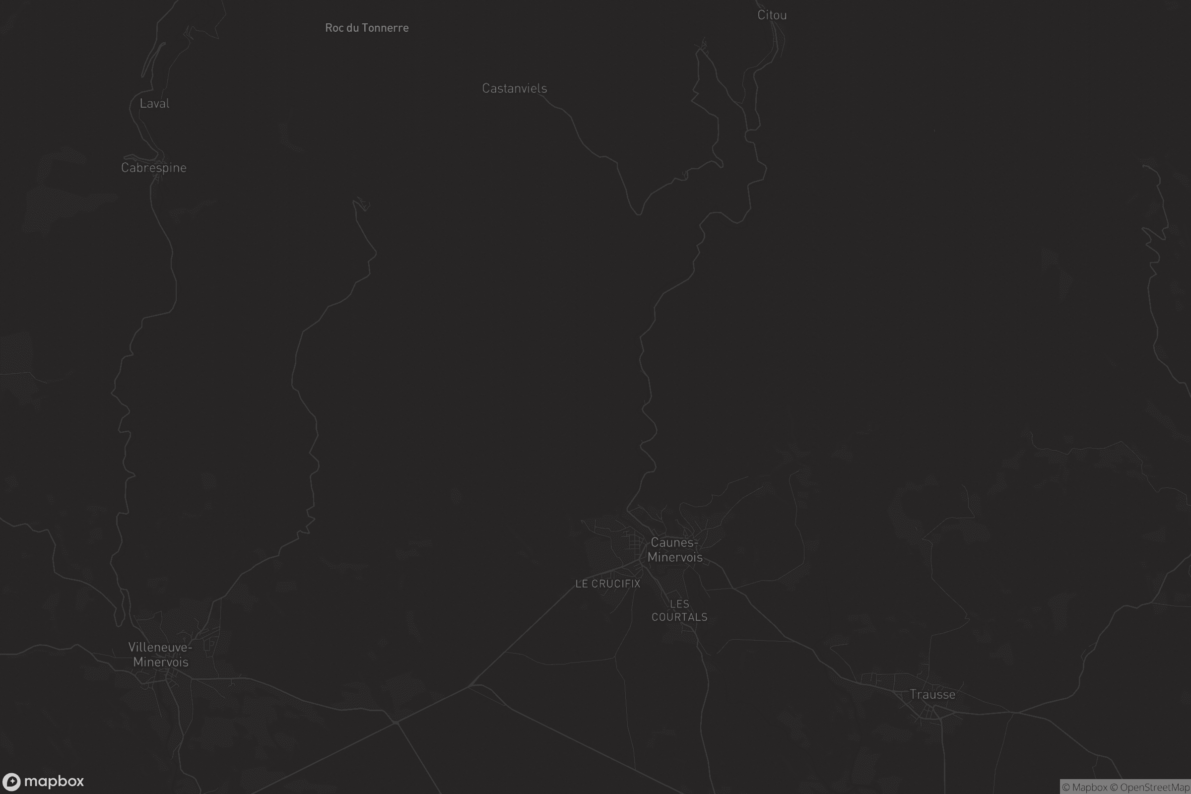Carte de Caunes-Minervois