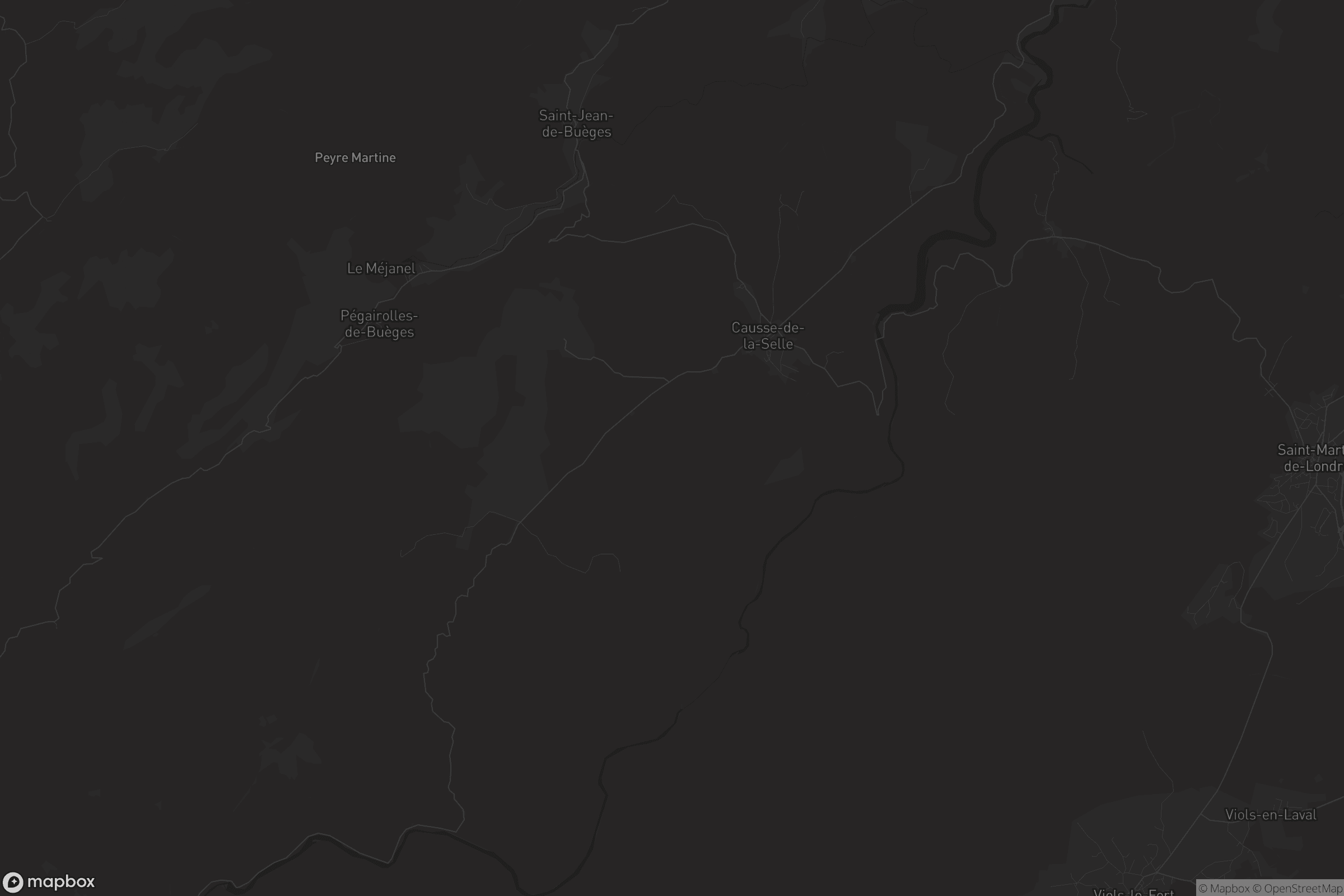 Carte de Causse-de-la-Selle