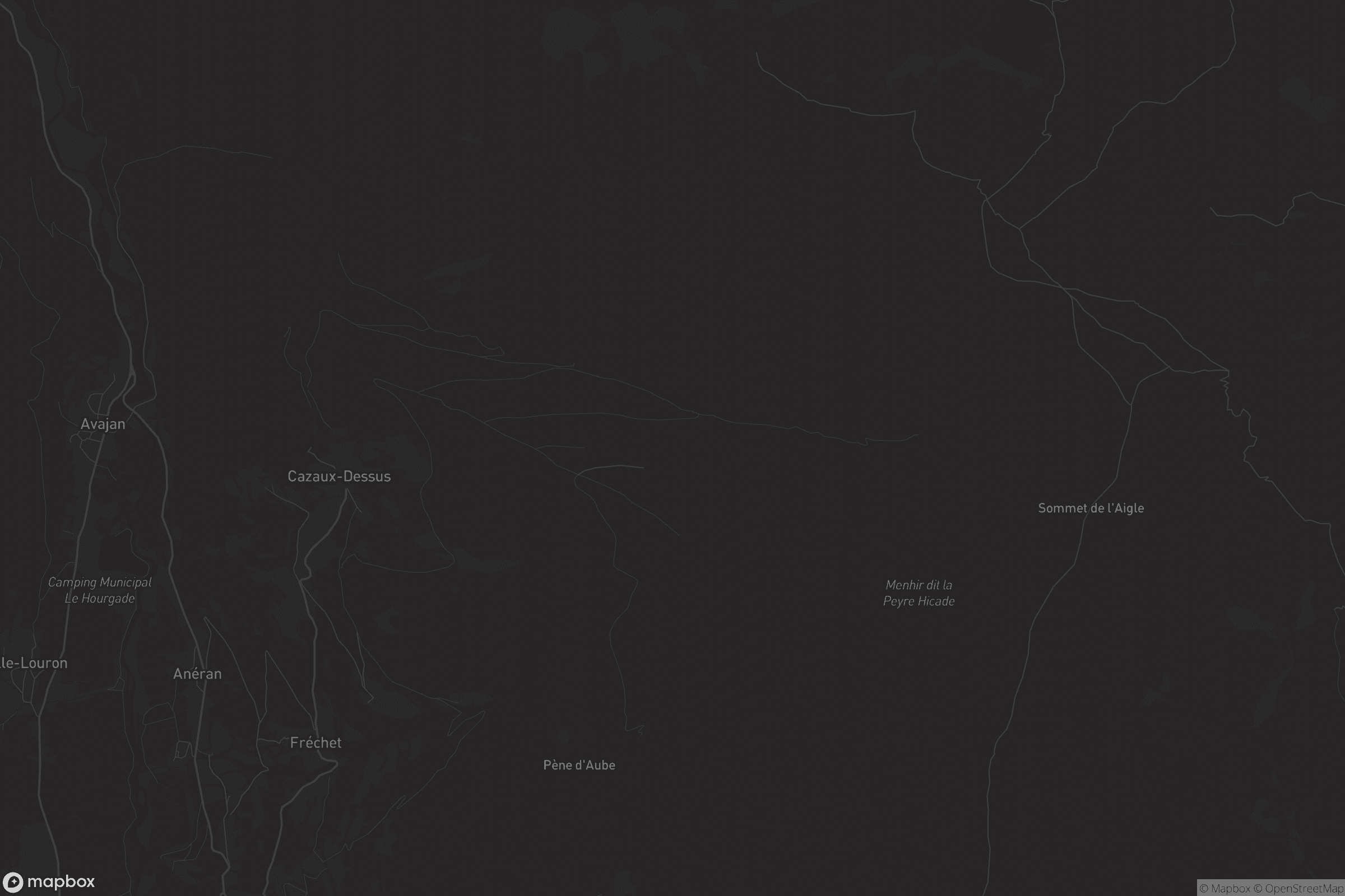 Carte de Cazaux-Fréchet