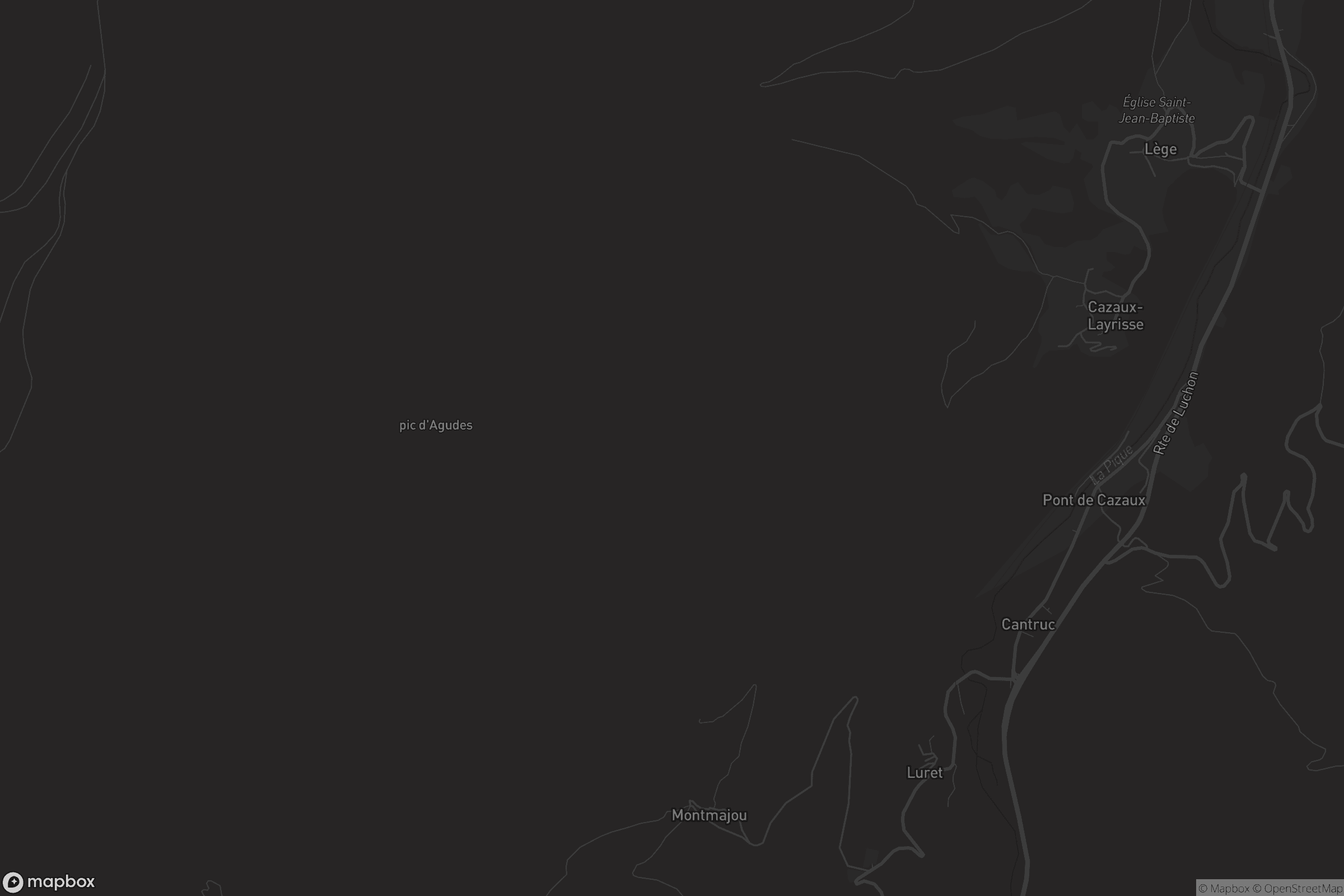 Carte de Cazaux-Layrisse