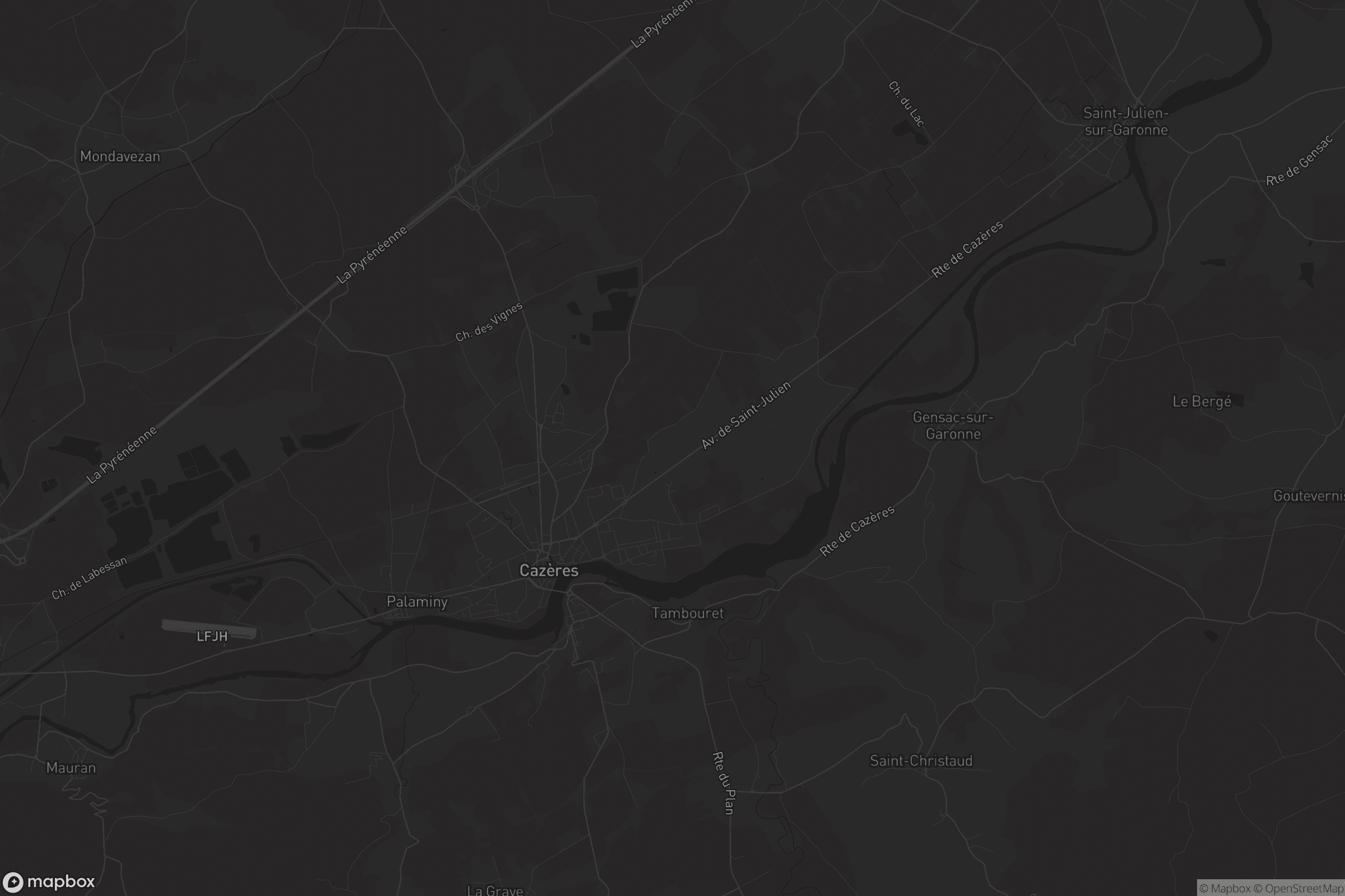 Carte de Cazères